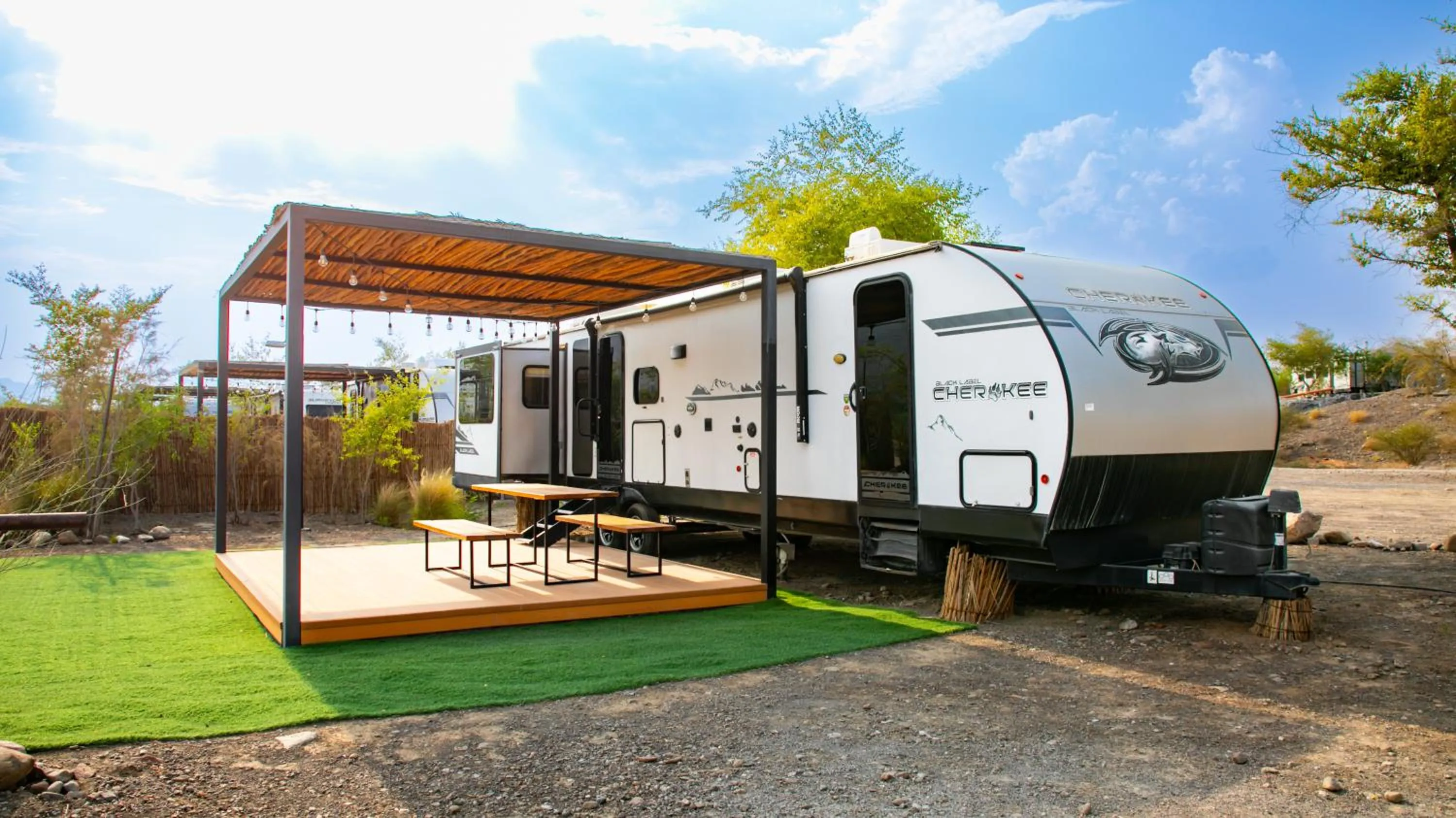 Property building in Hatta Resorts