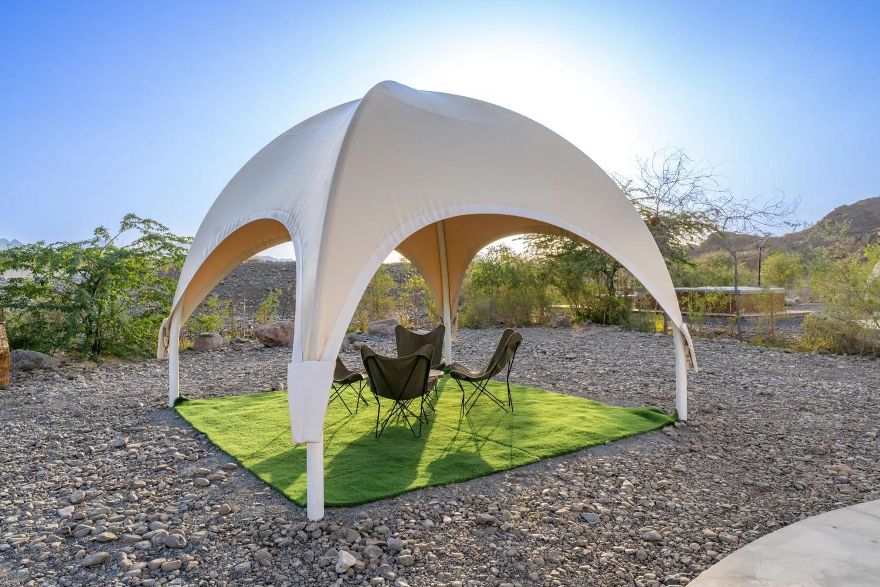 Seating area in Hatta Resorts
