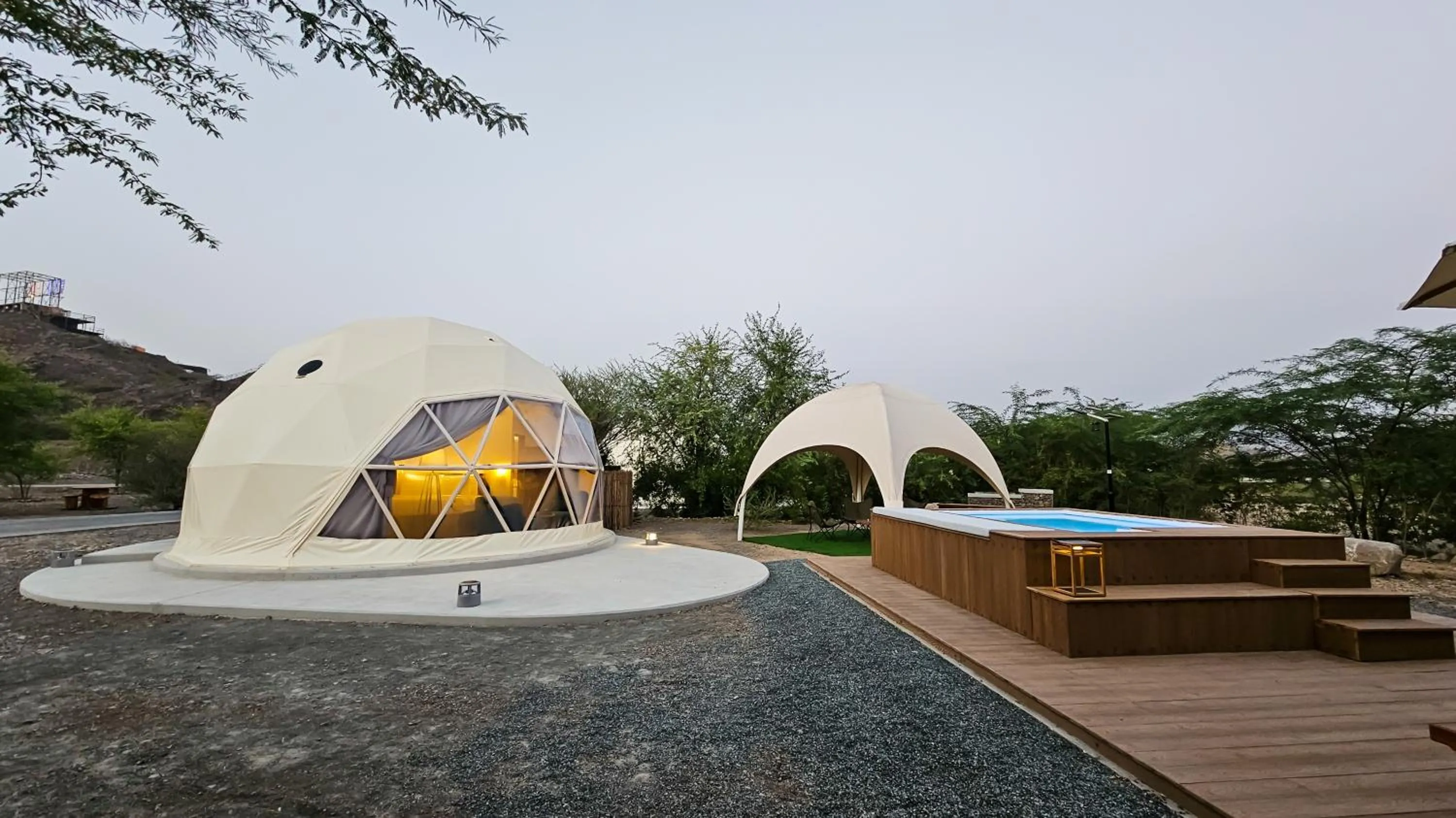 Property building in Hatta Resorts