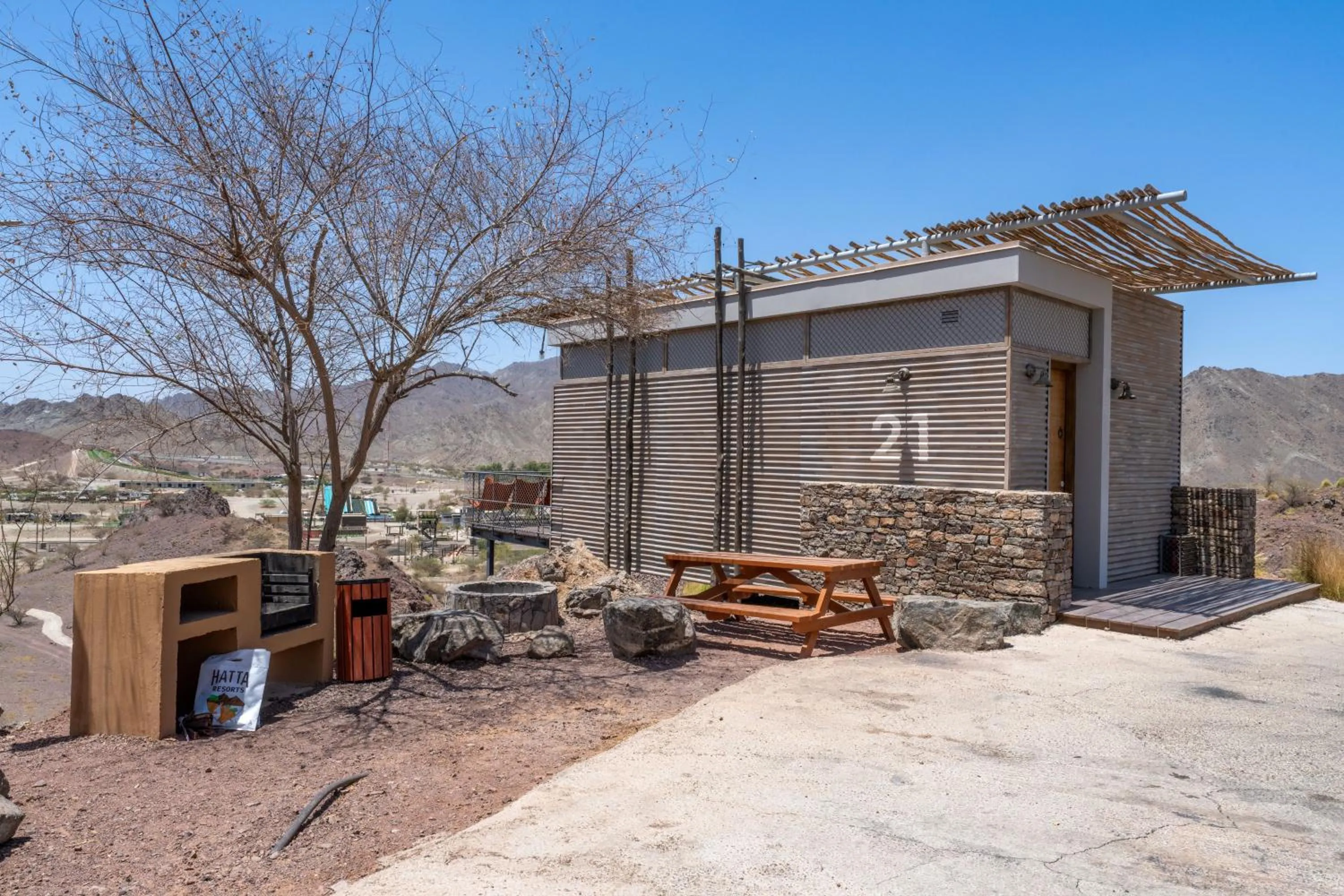 Property building in Hatta Resorts