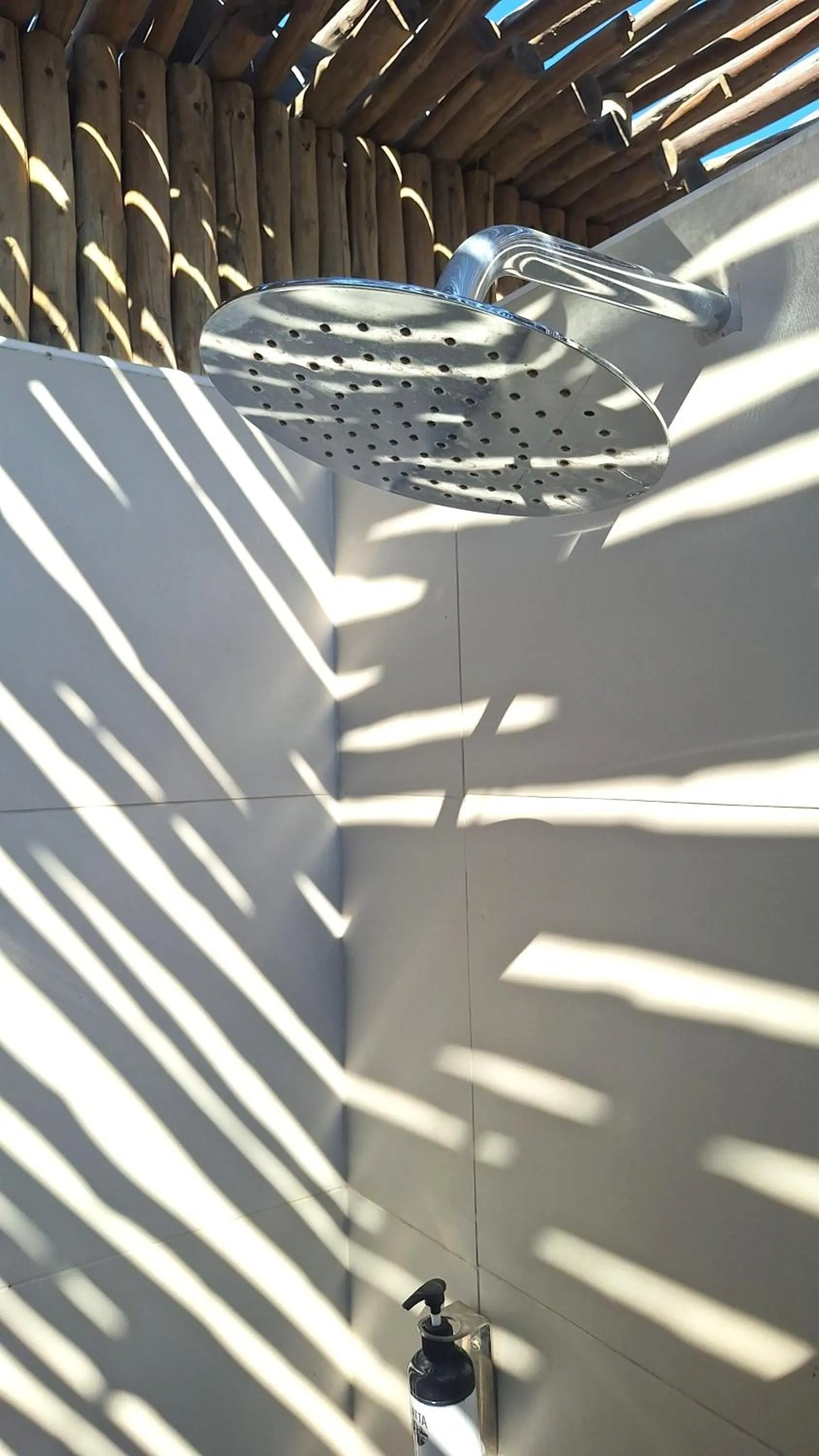 Shower in Hatta Resorts