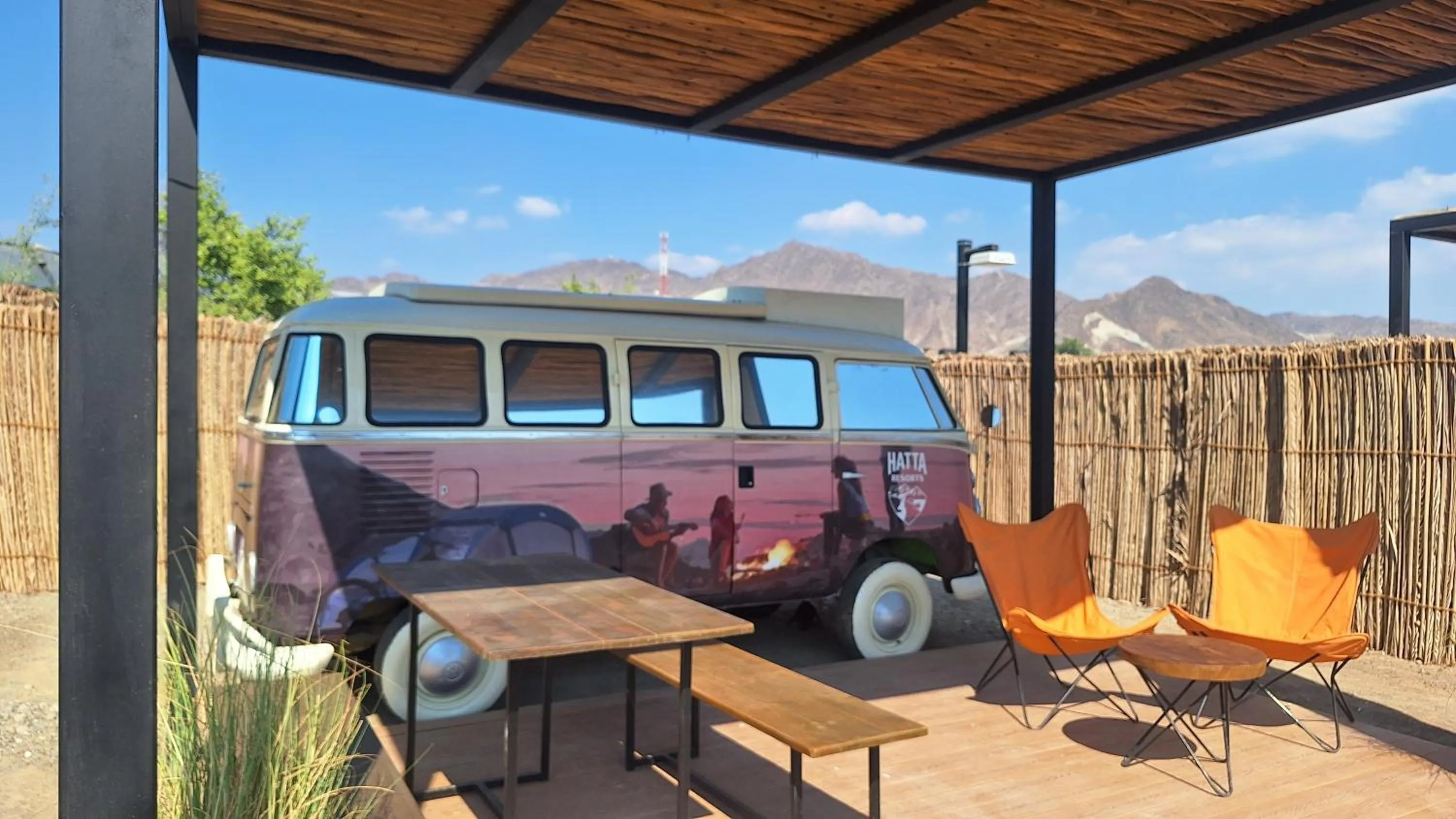 Patio in Hatta Resorts