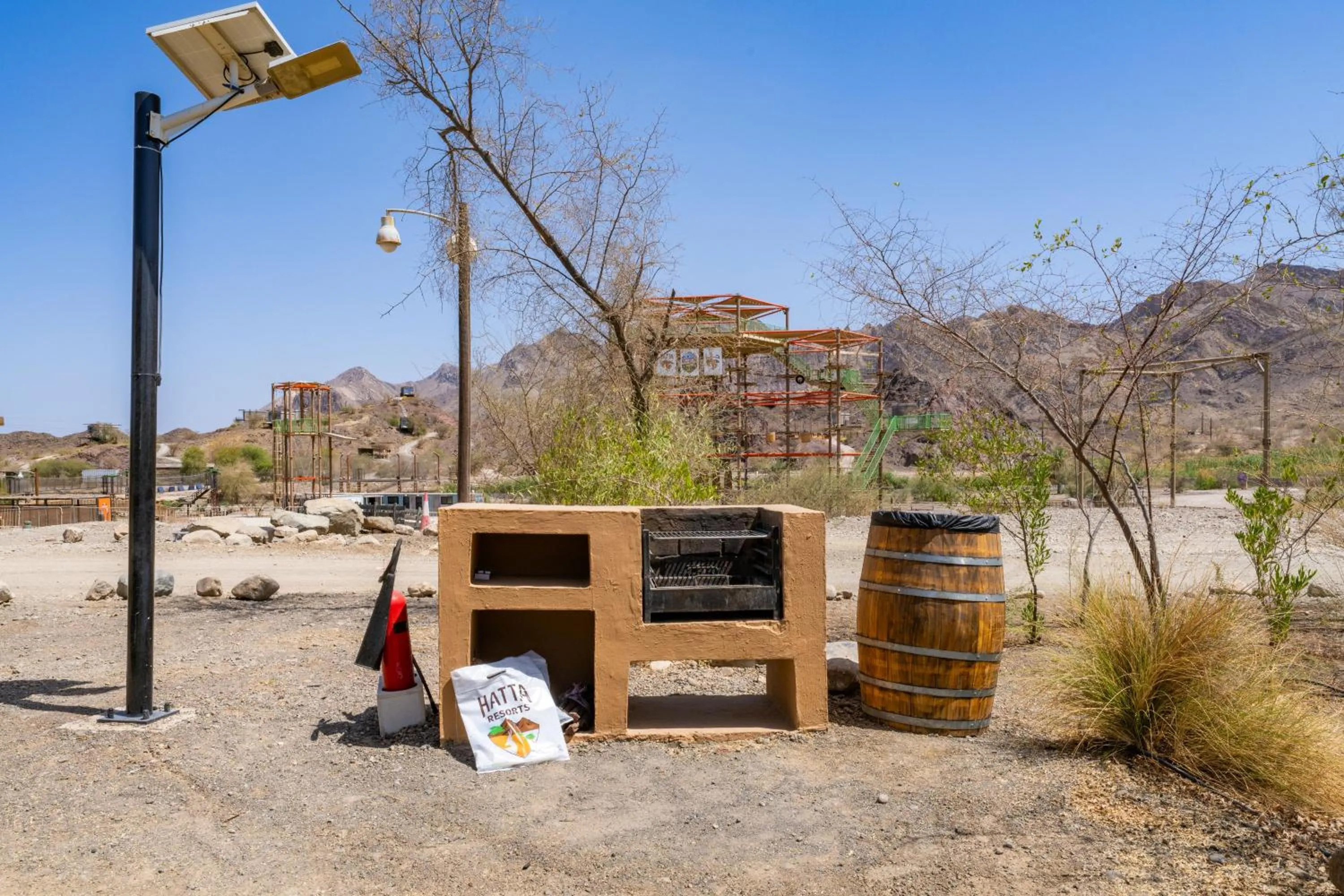 BBQ facilities in Hatta Resorts
