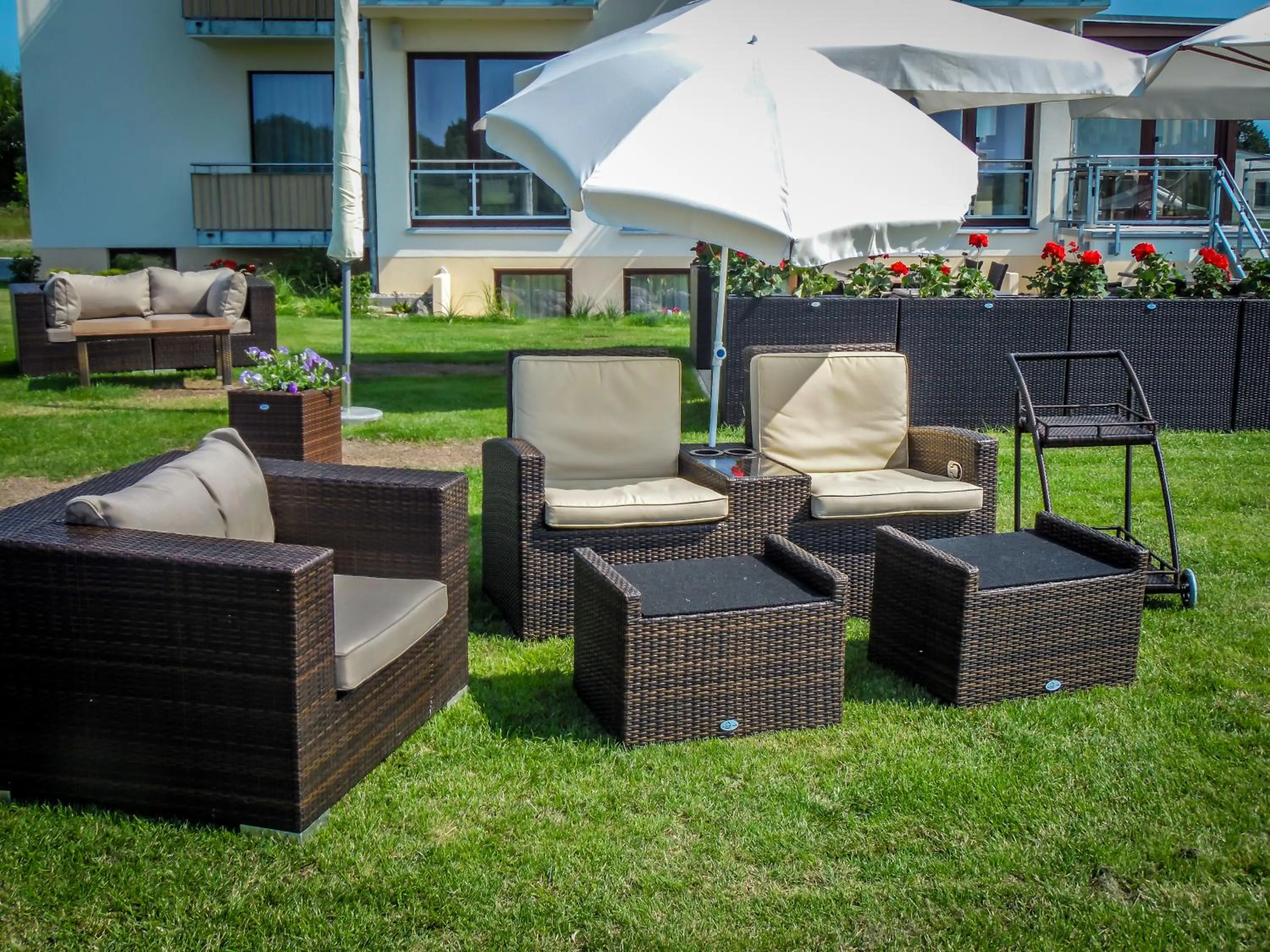 Garden in Hotel Warnow