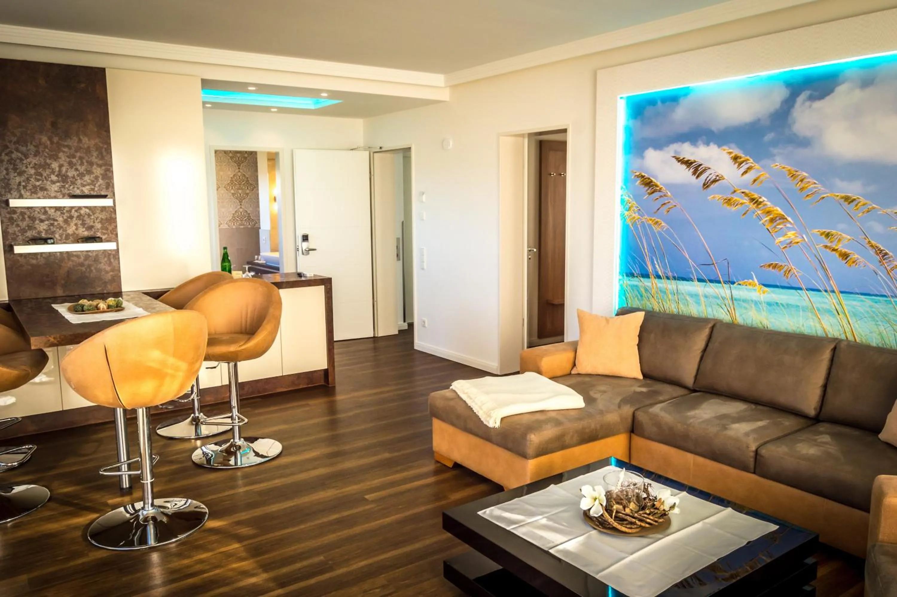 Seating area in Hotel Warnow