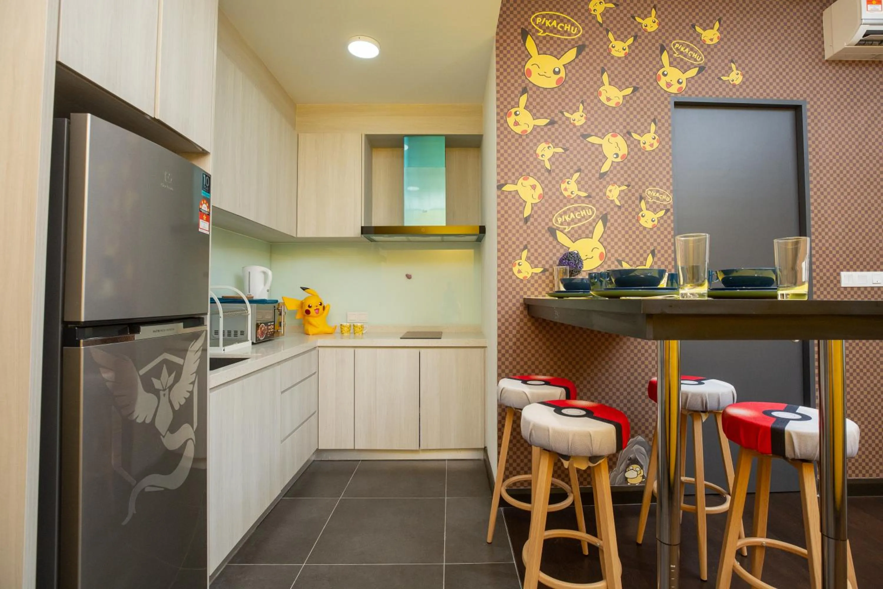 Kitchen or kitchenette in Velocity KL By PSM Luxury Suites