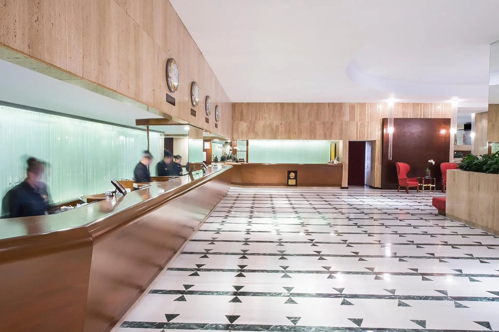 Lobby or reception in Fiesta Americana Reforma