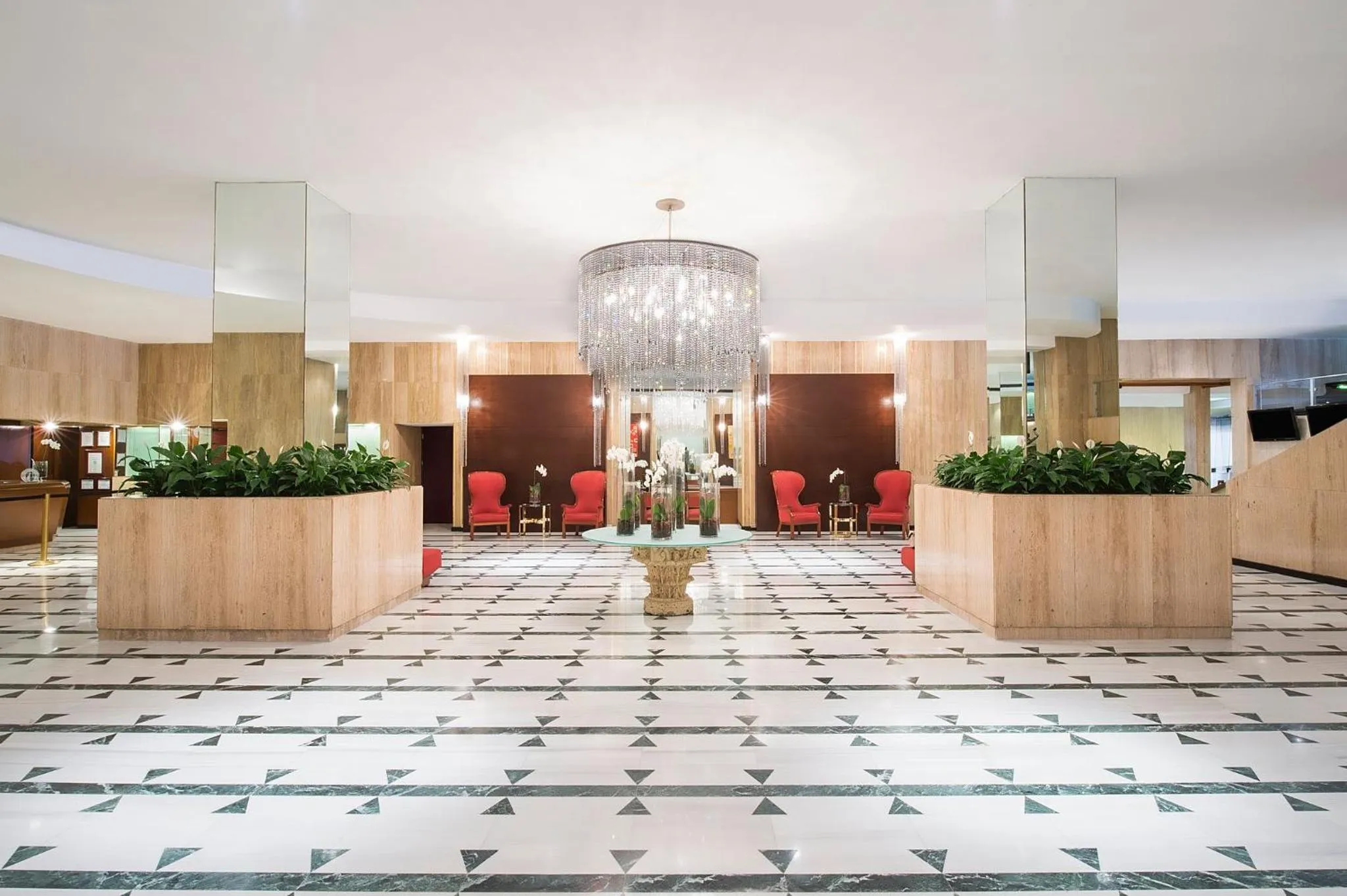 Lobby or reception in Fiesta Americana Reforma