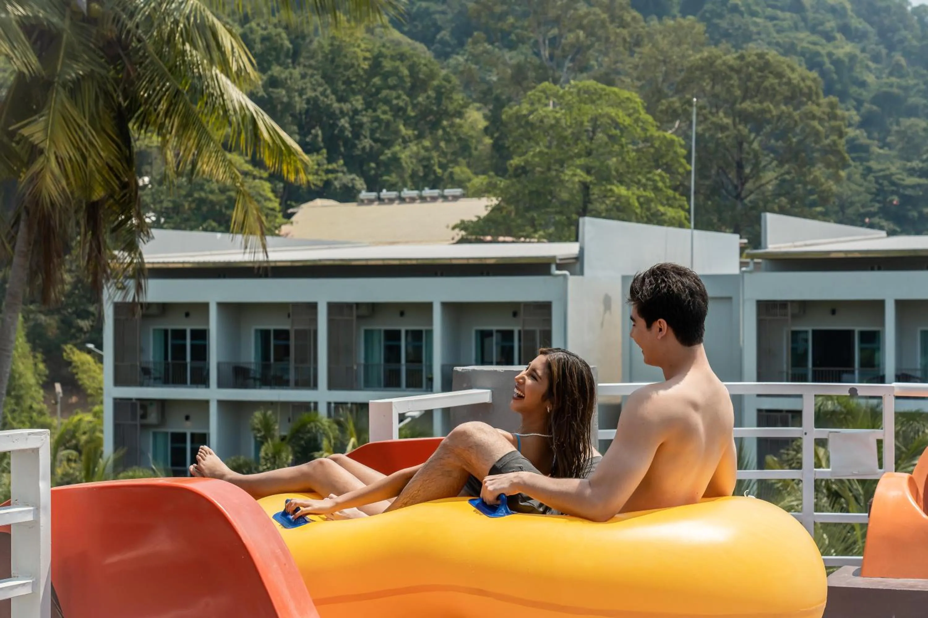 Aqua park in Koh Chang Paradise Hill