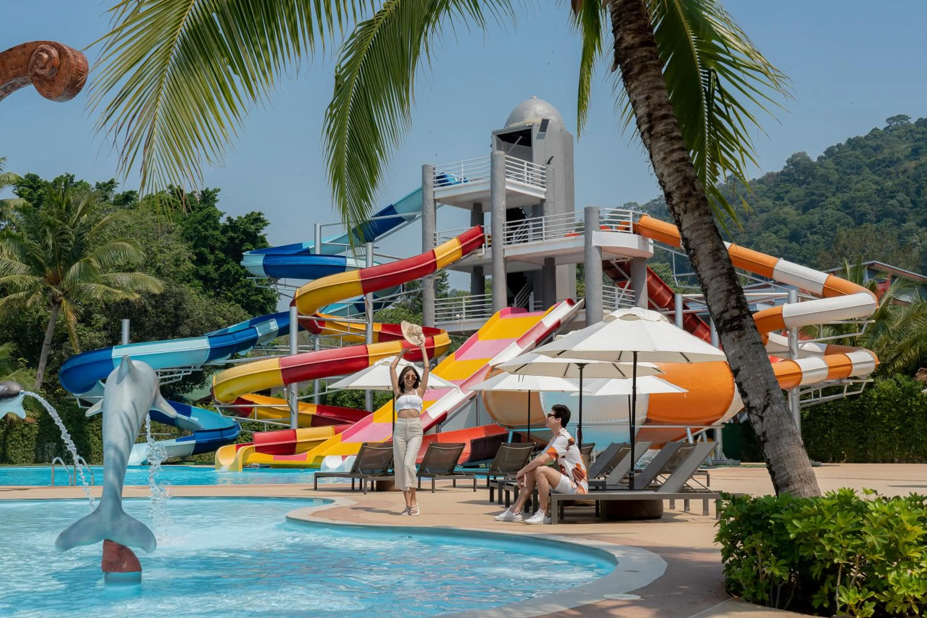 Aqua park in Koh Chang Paradise Hill