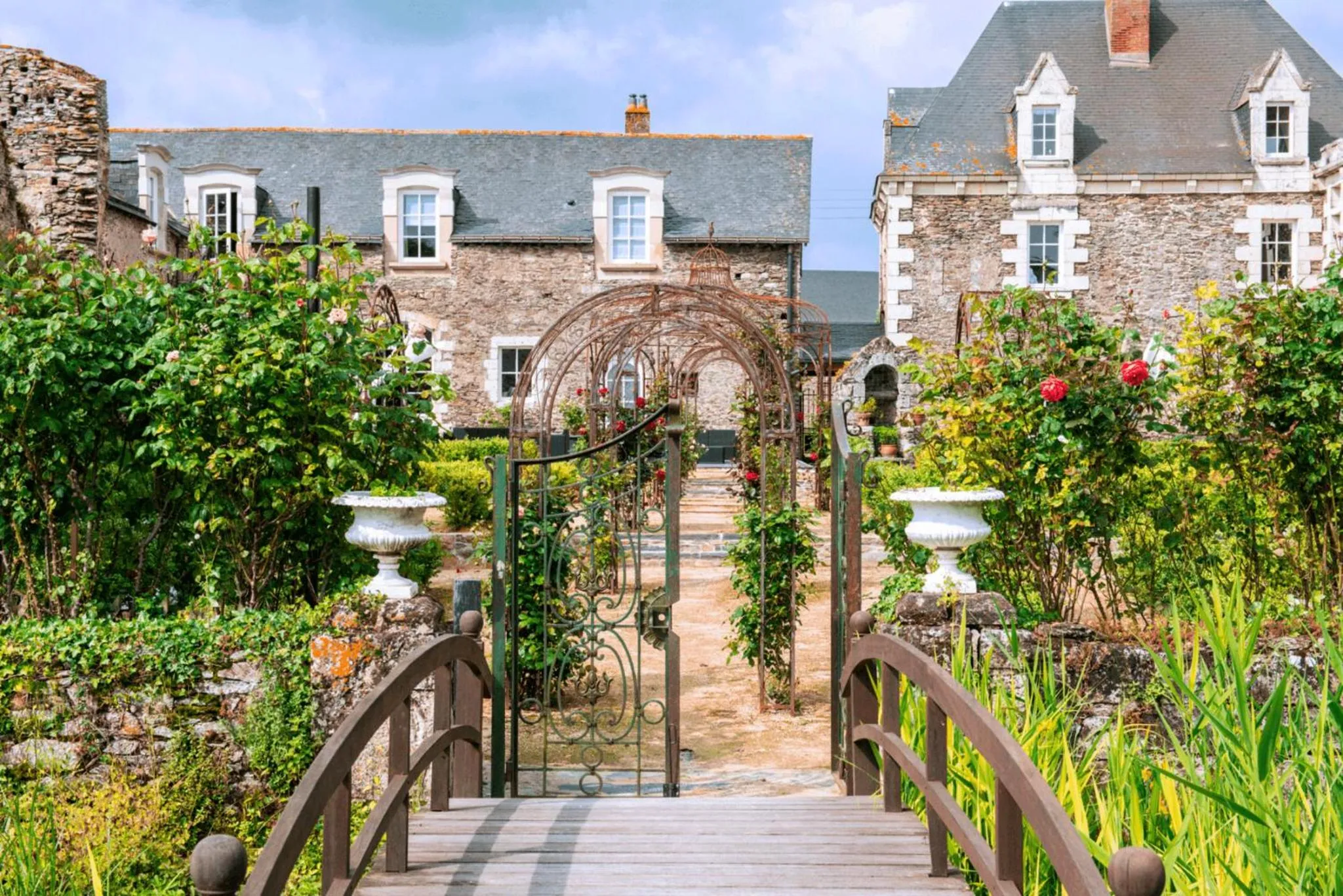Garden in Château de l'Epinay