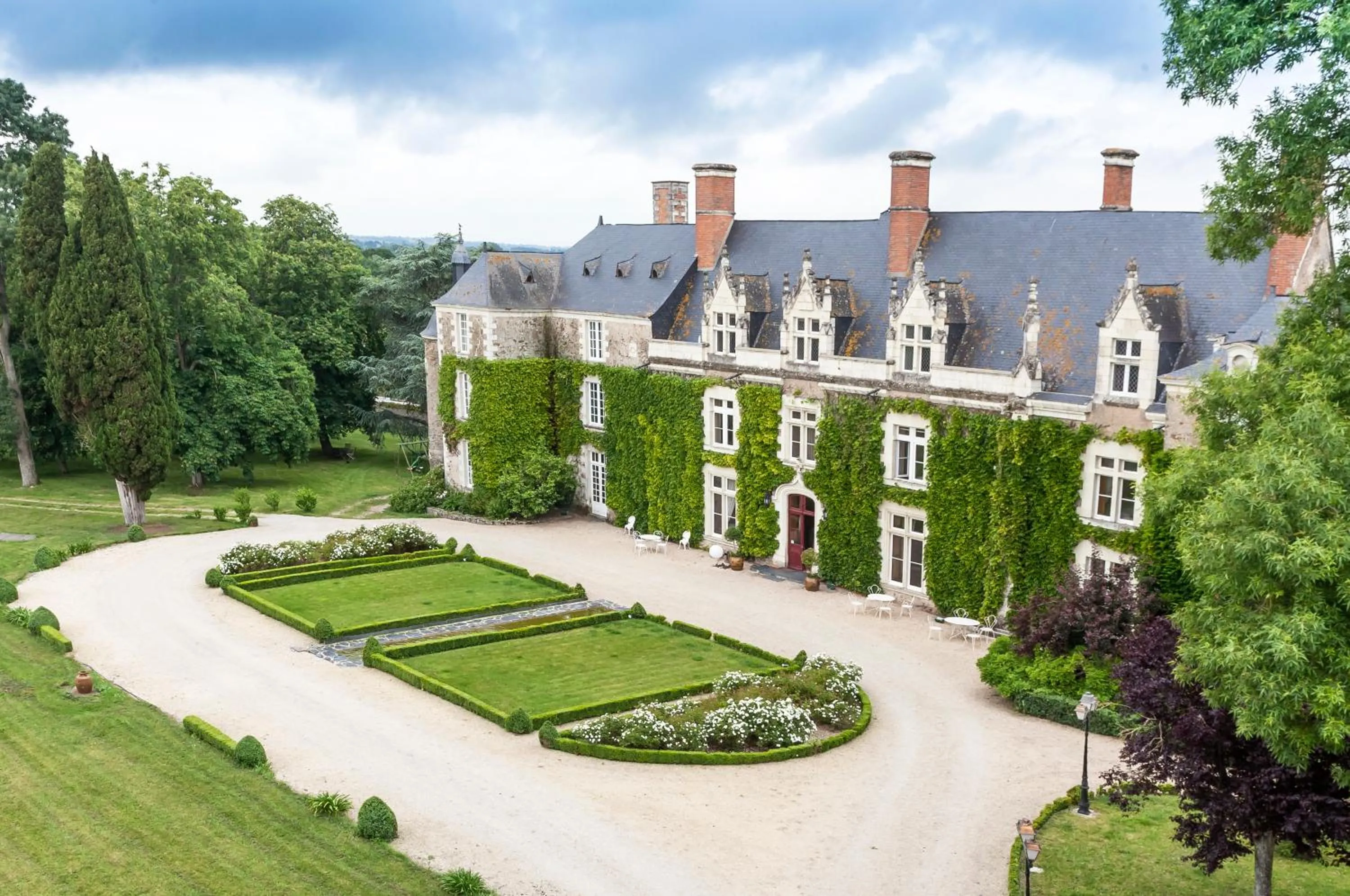 Garden in Château de l'Epinay