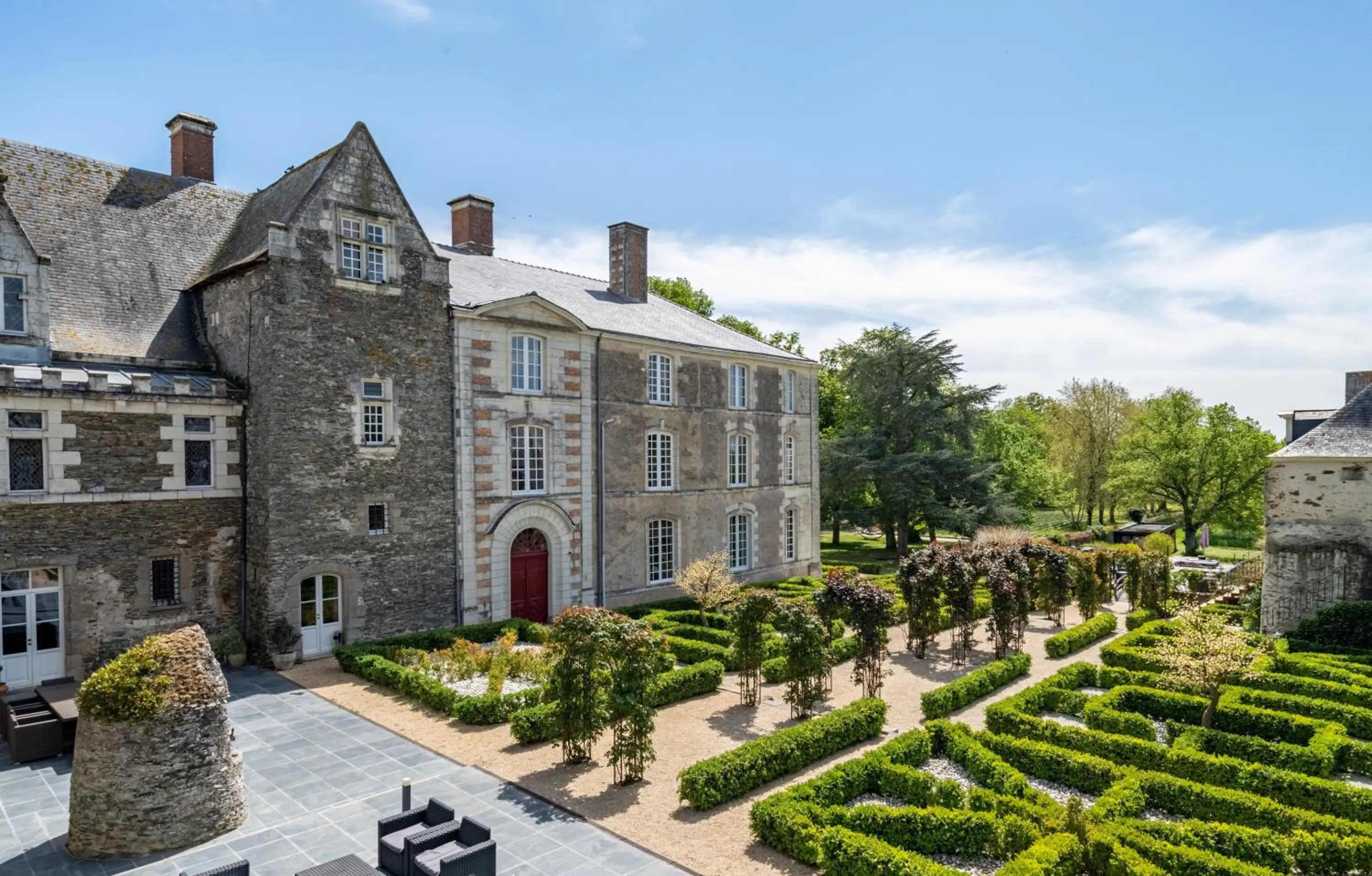 Garden in Château de l'Epinay