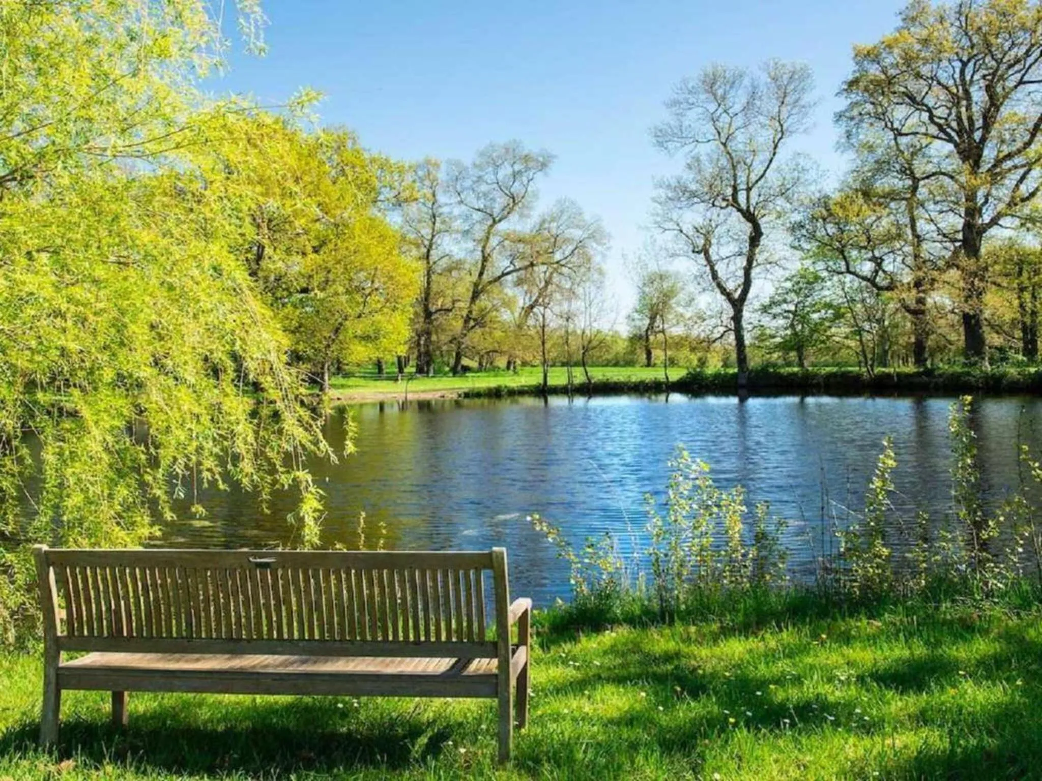 Natural landscape in Château de l'Epinay
