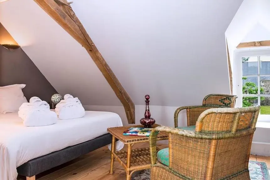 Bed in Château de l'Epinay