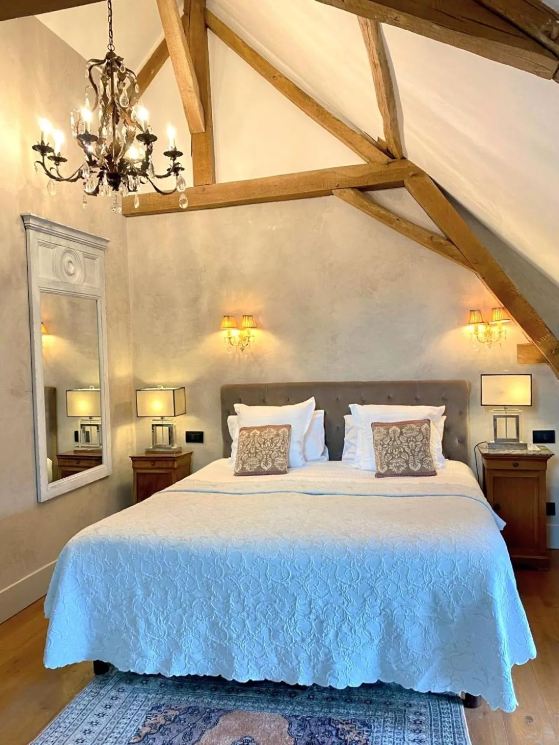 Bed in Château de l'Epinay