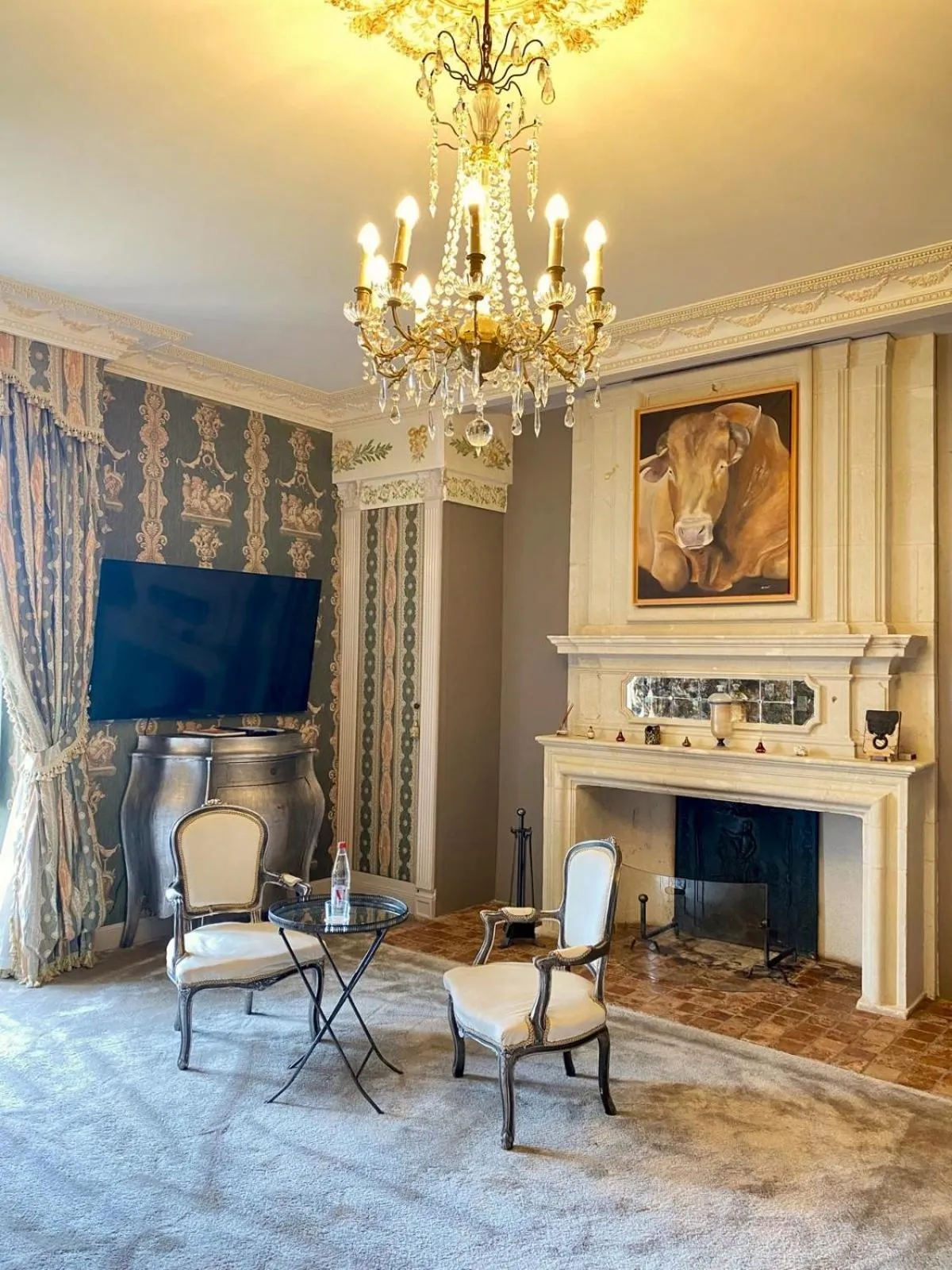 TV and multimedia in Château de l'Epinay