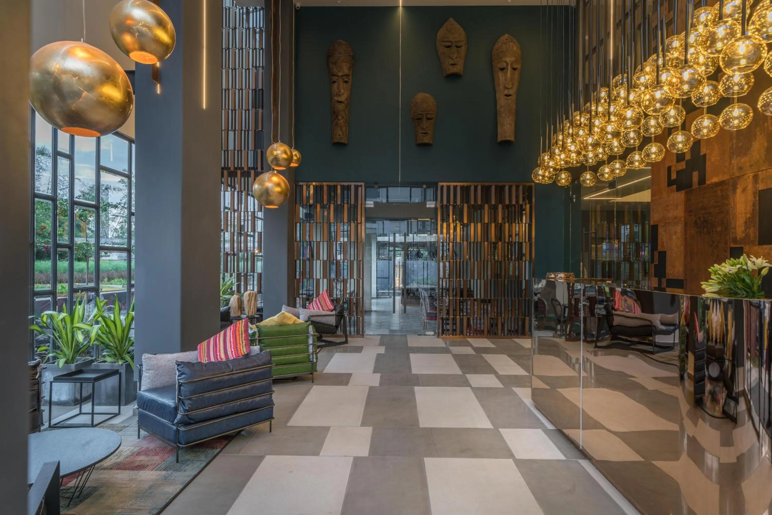 Lobby or reception in Hotel B plus L