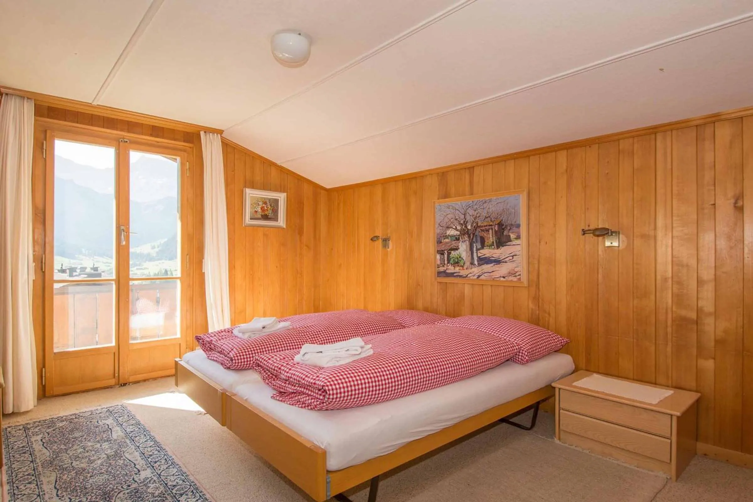 Bedroom, Bed in Buchhüttli
