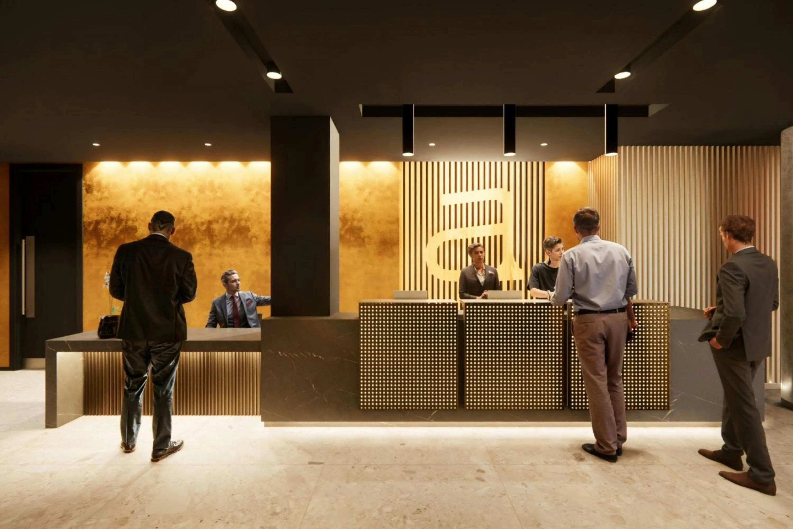 Lobby or reception in Aloft Dublin City