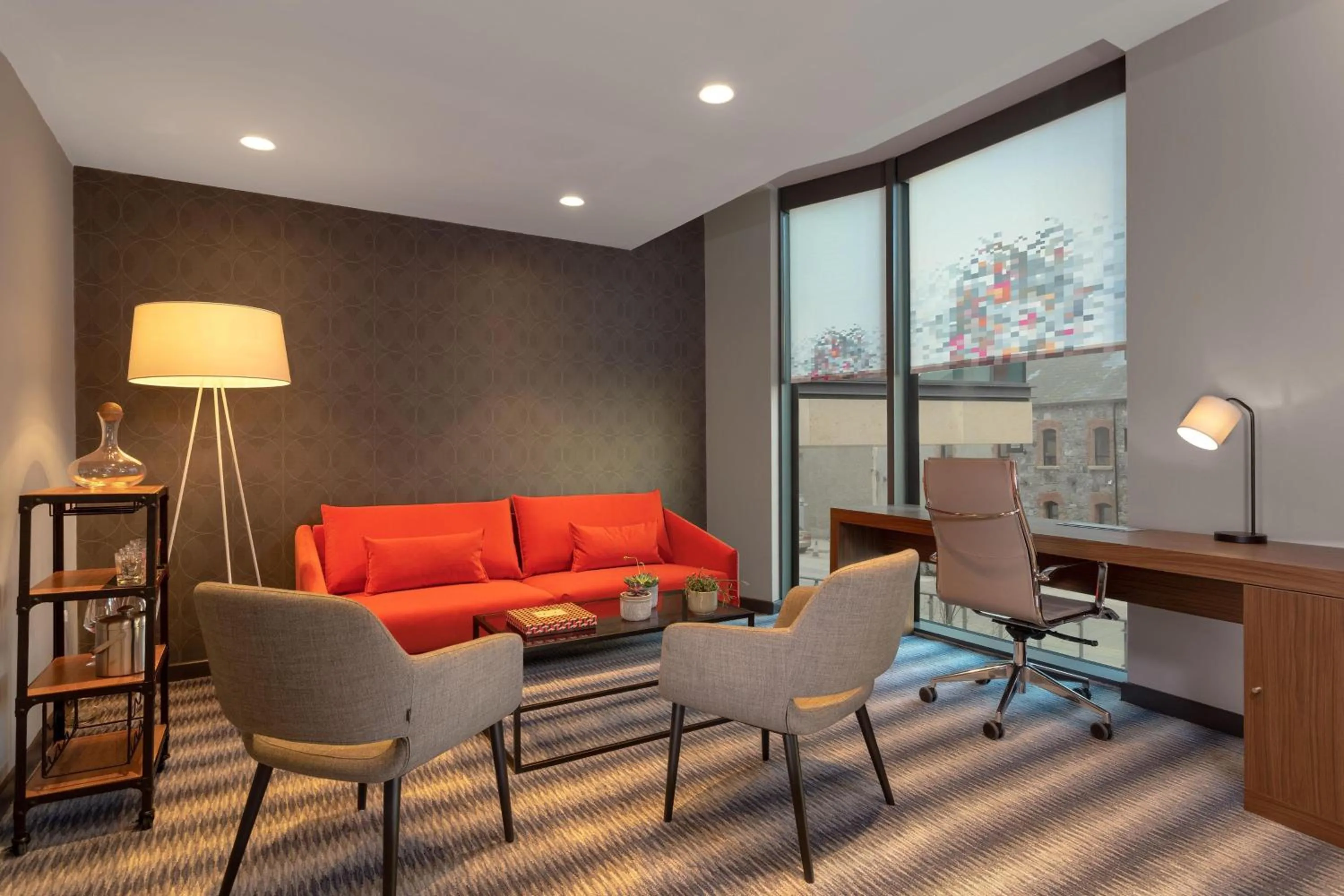 Photo of the whole room in Aloft Dublin City