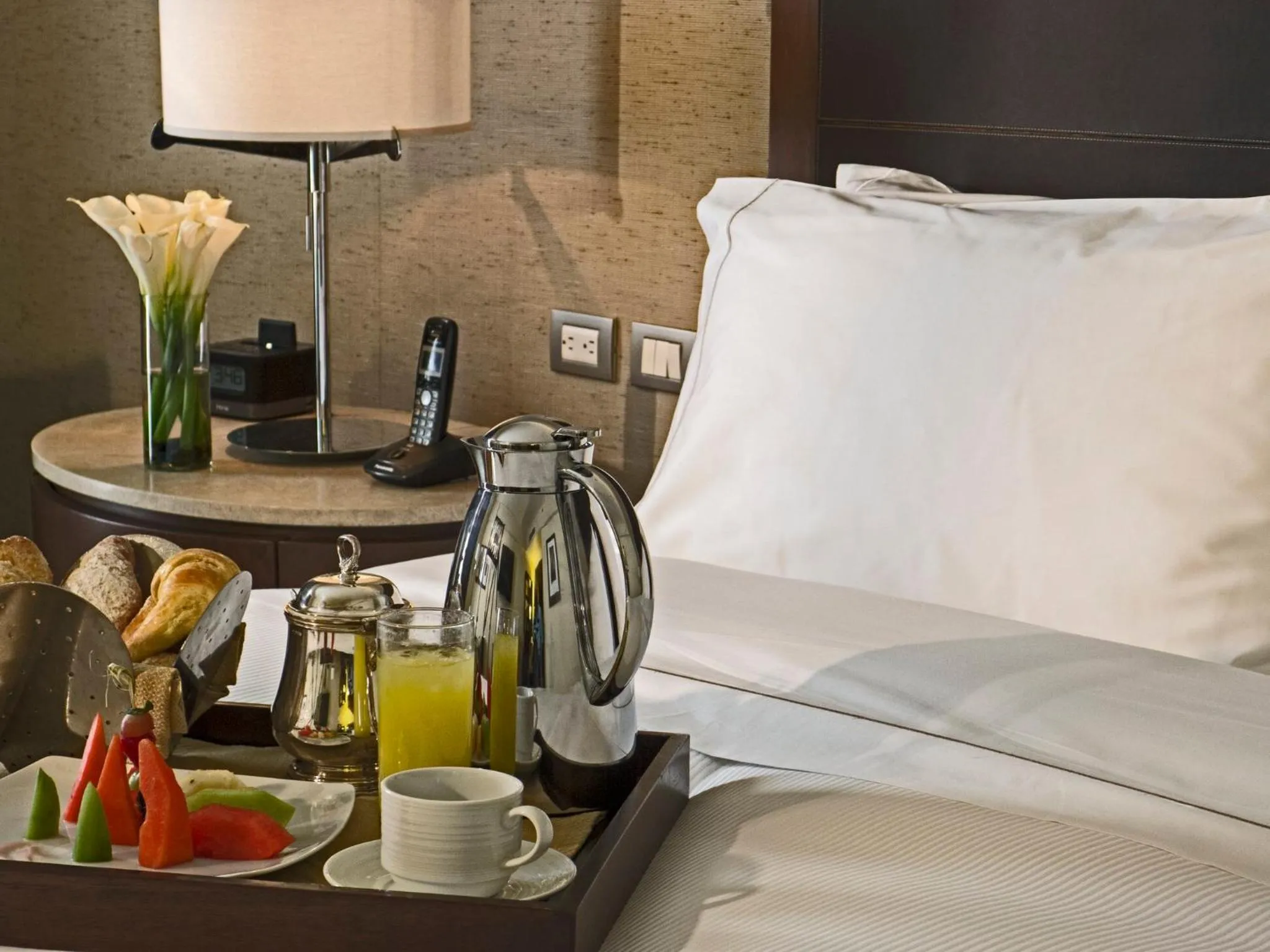 Restaurant/places to eat, Bed in Grand Fiesta Americana Queretaro