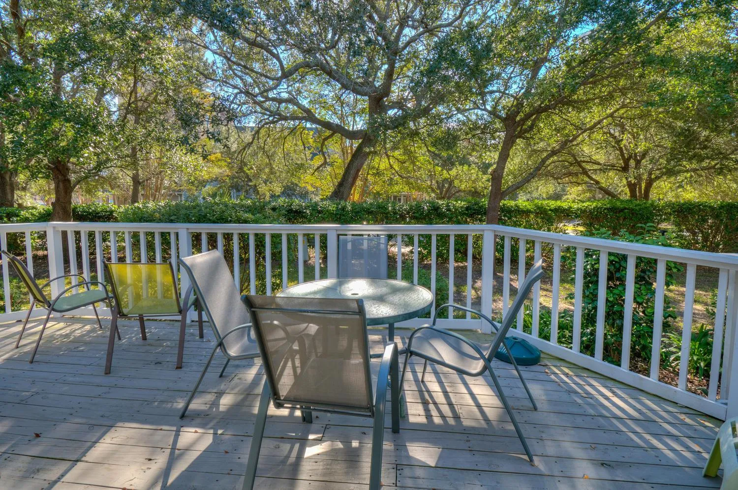 Patio in Palmetto Vacation Rentals at Kingston Plantation