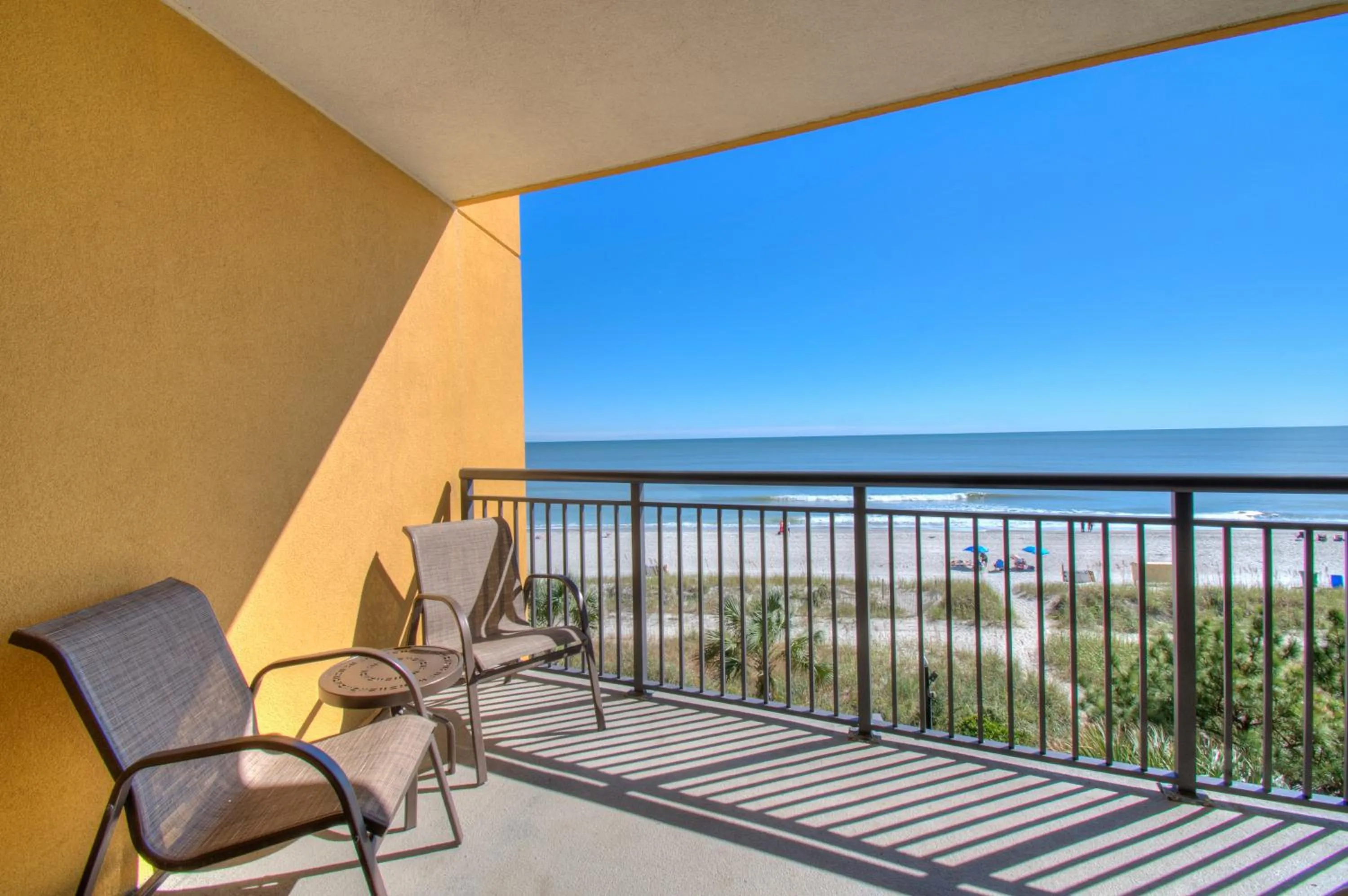Balcony/Terrace in Palmetto Vacation Rentals at Kingston Plantation