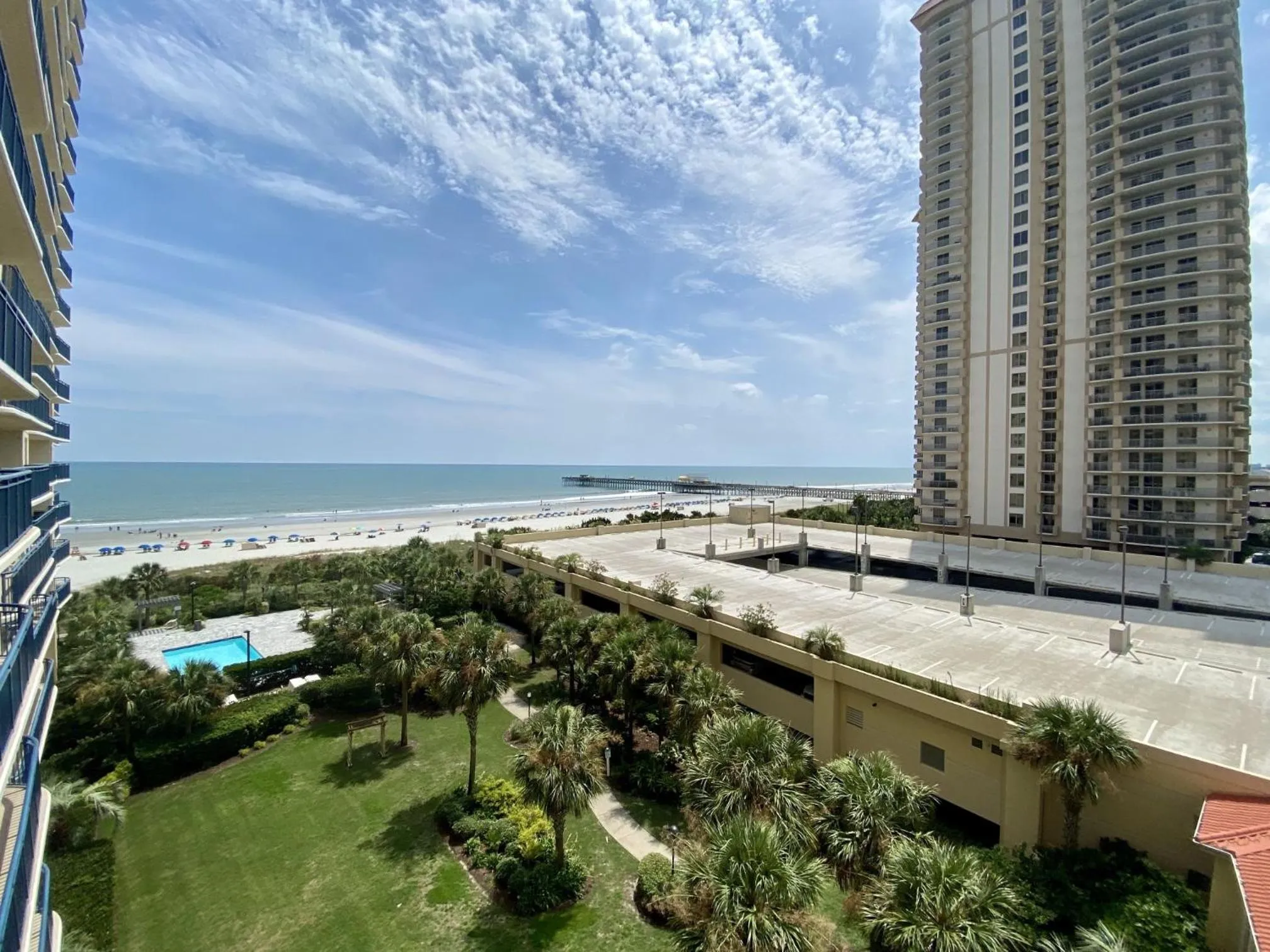 Sea view in Palmetto Vacation Rentals at Kingston Plantation