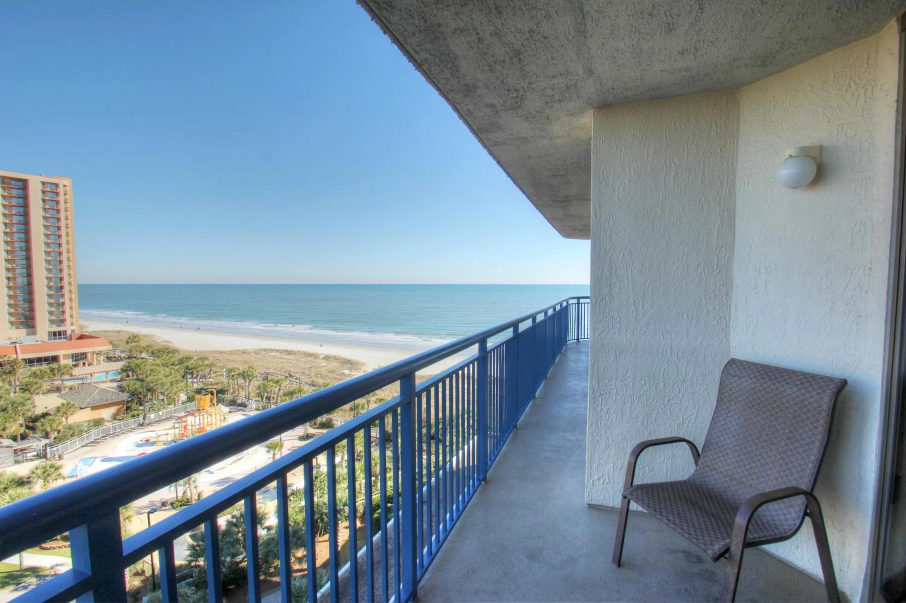 Balcony/Terrace in Palmetto Vacation Rentals at Kingston Plantation