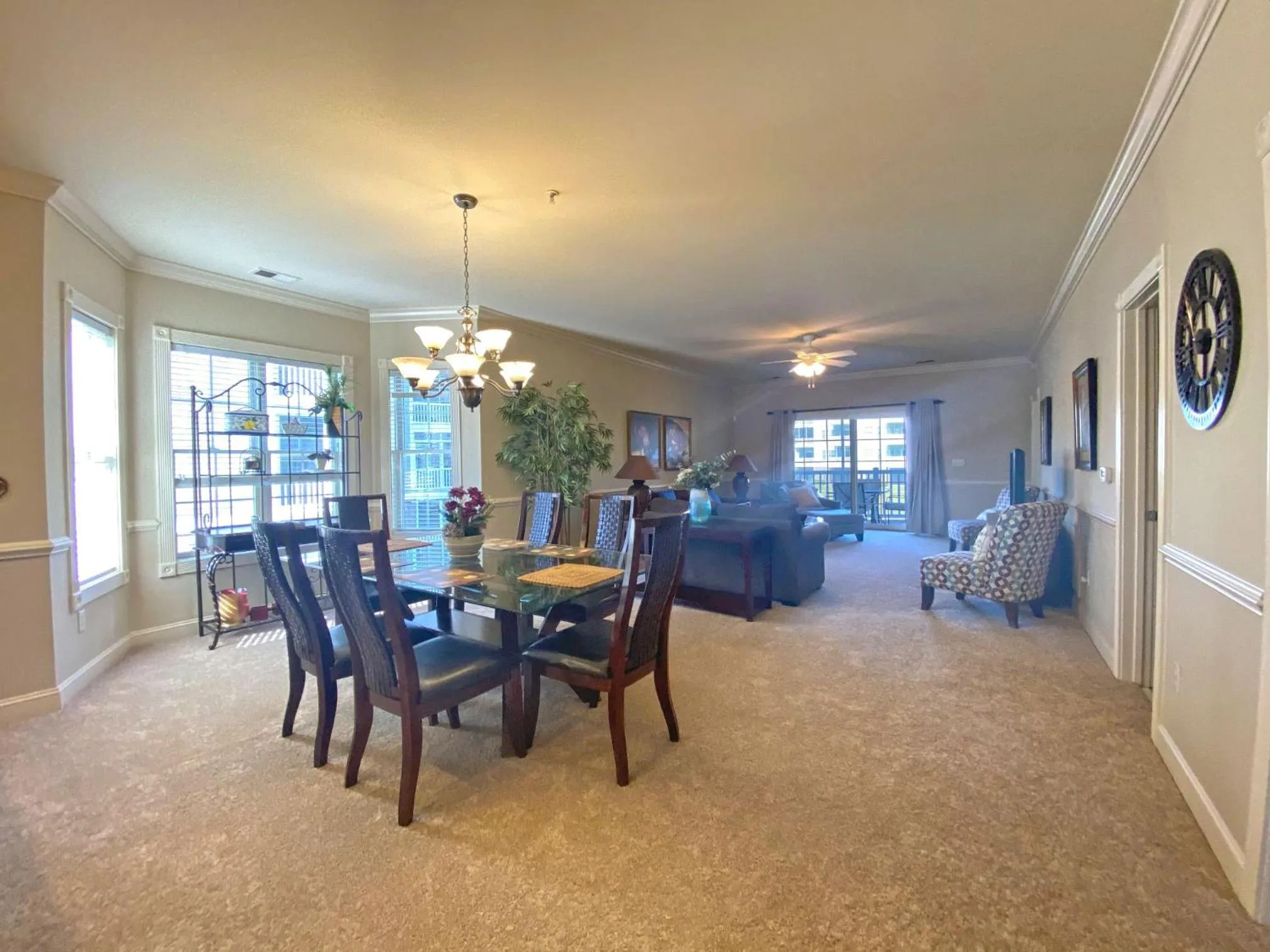 Dining area in Magnolia Pointe by Palmetto Vacations
