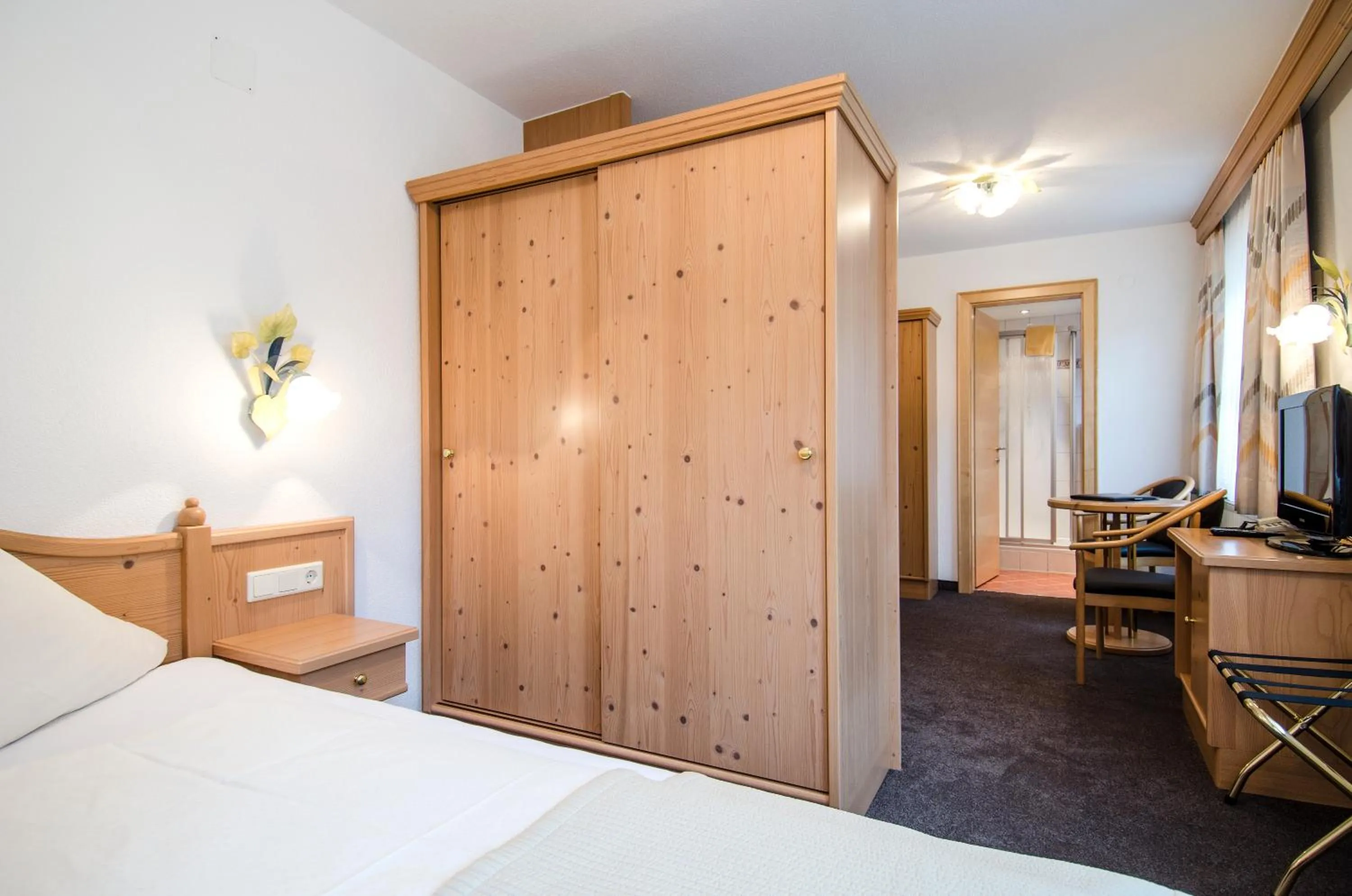 Bed in Hotel Garni Subretta