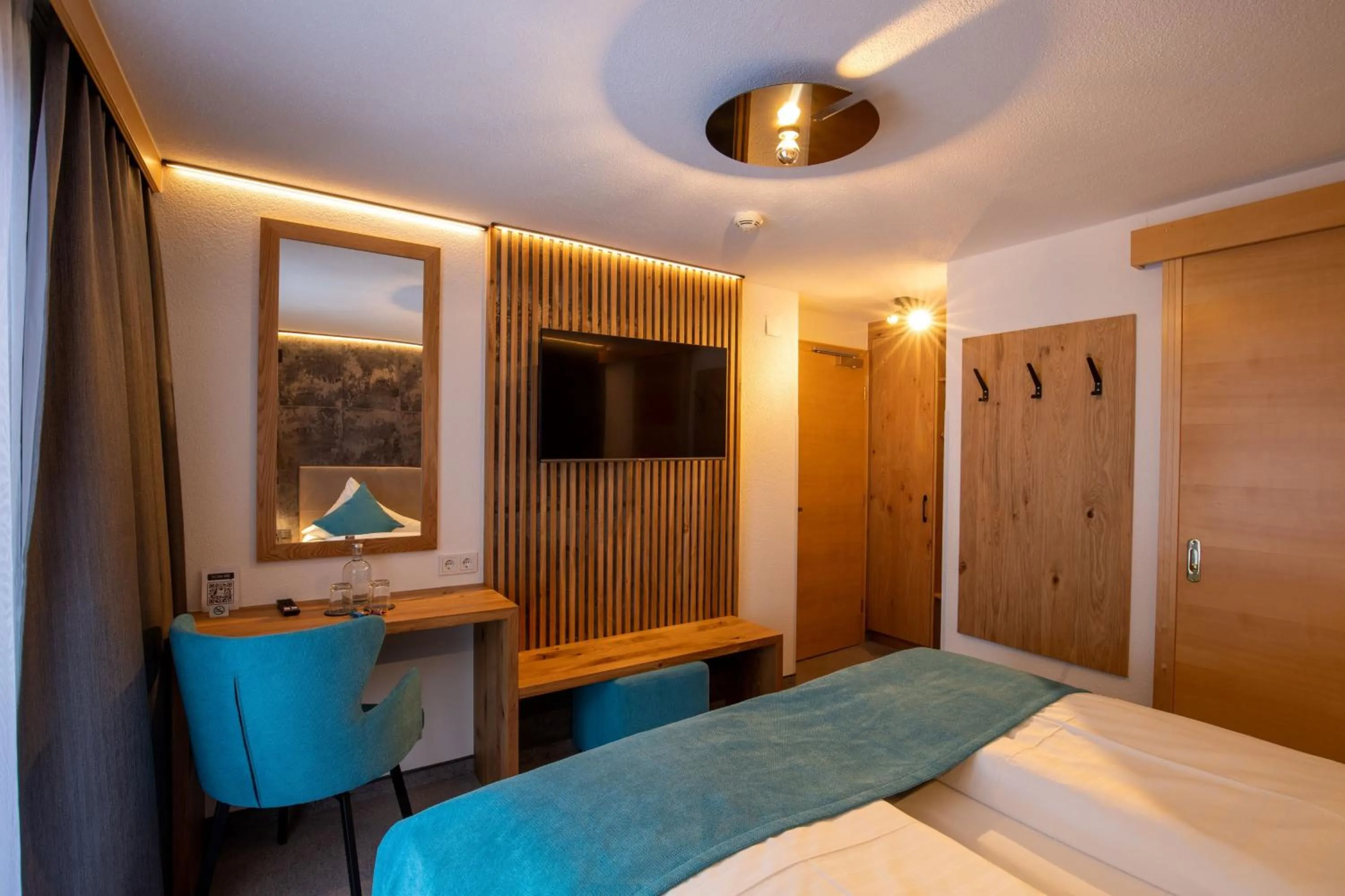 Bed in Hotel Garni Subretta