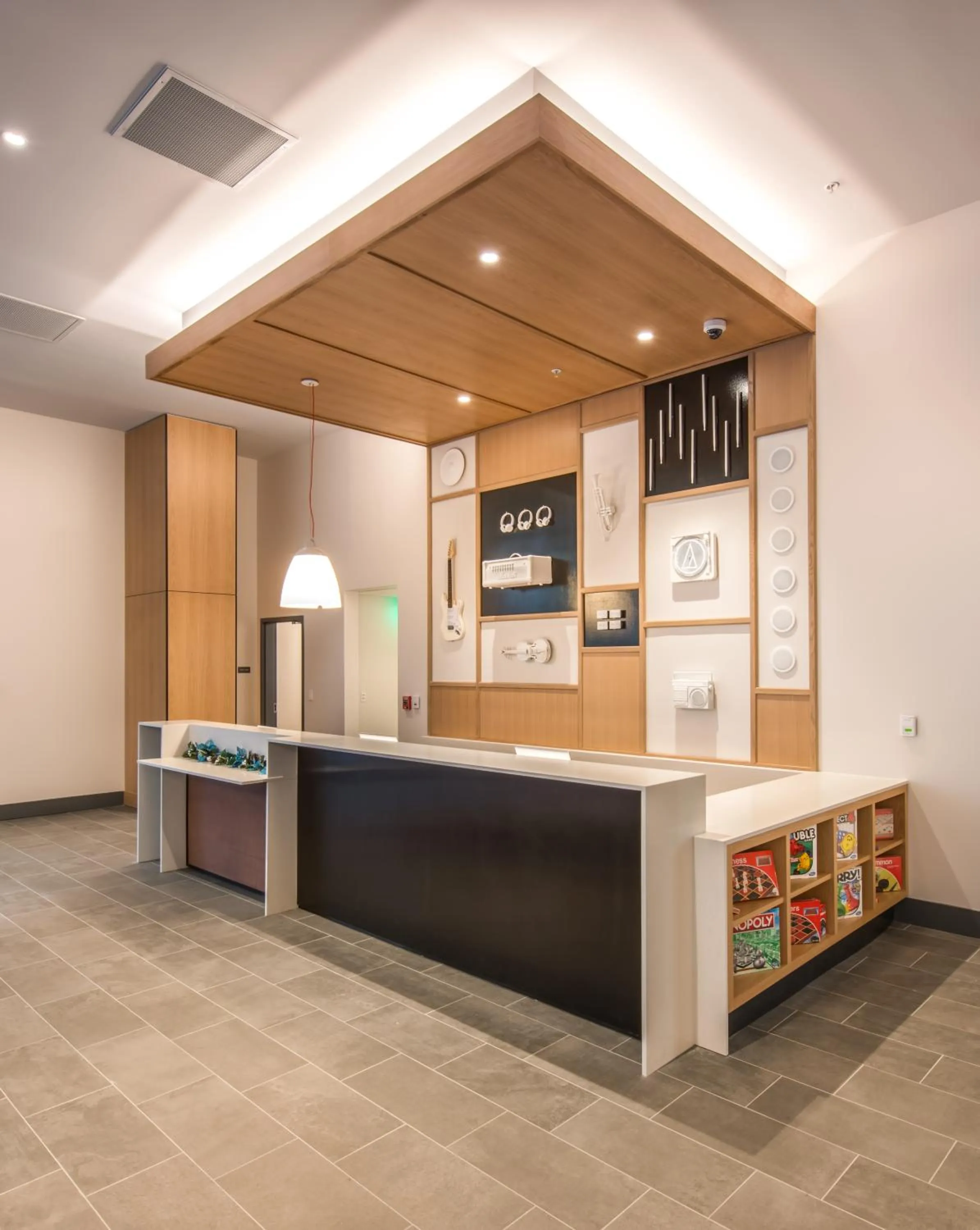 Lobby or reception in Hyatt House Nashville at Vanderbilt