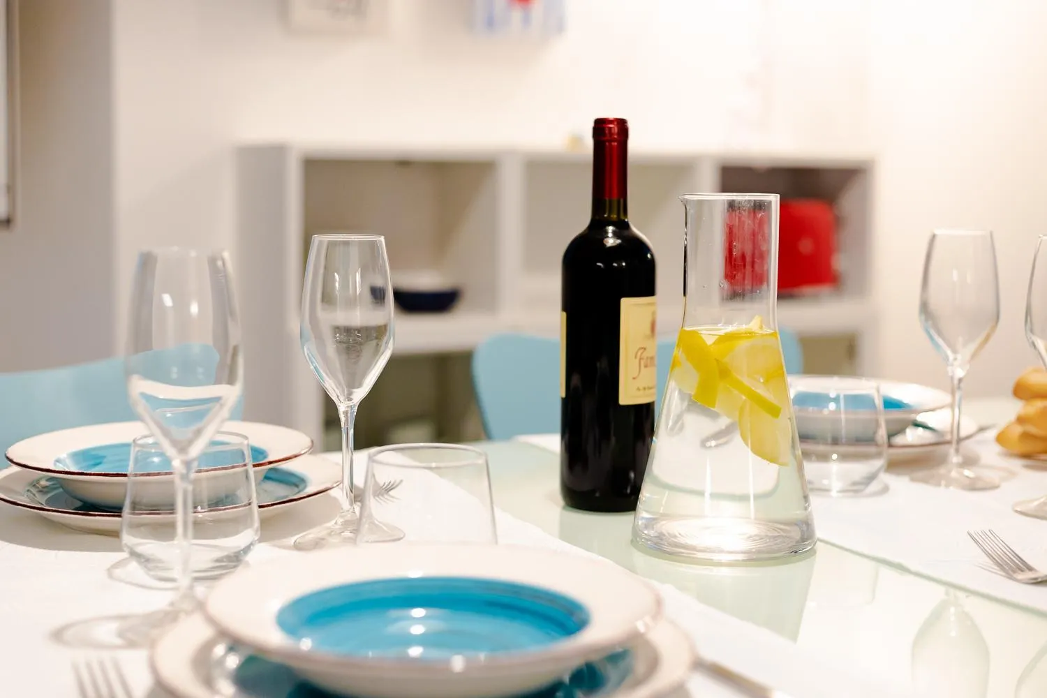 Dining area in Casa Frisi