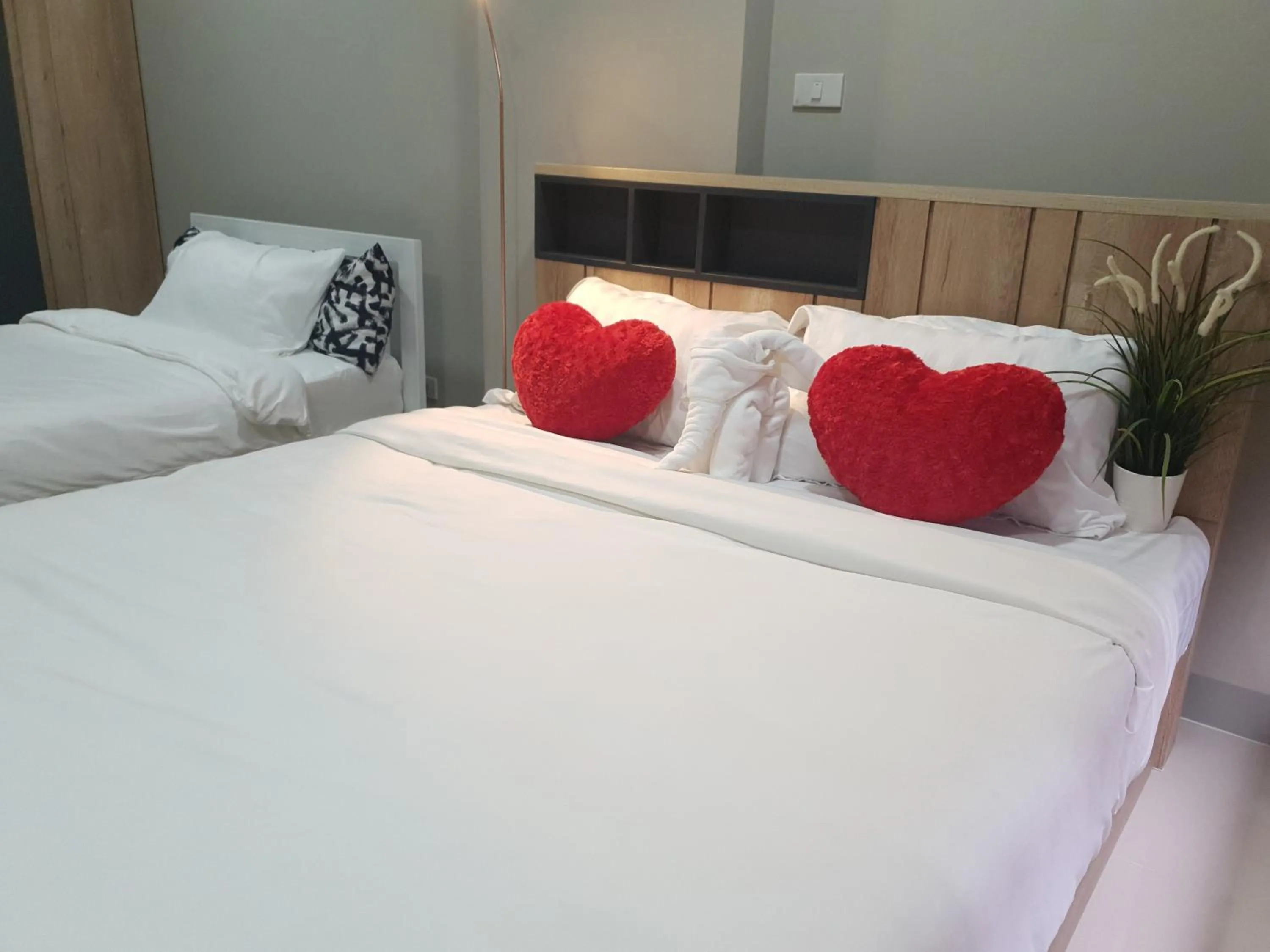 Bed in iResidence hotel