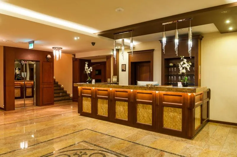 Lobby or reception in Dwór Kresowy