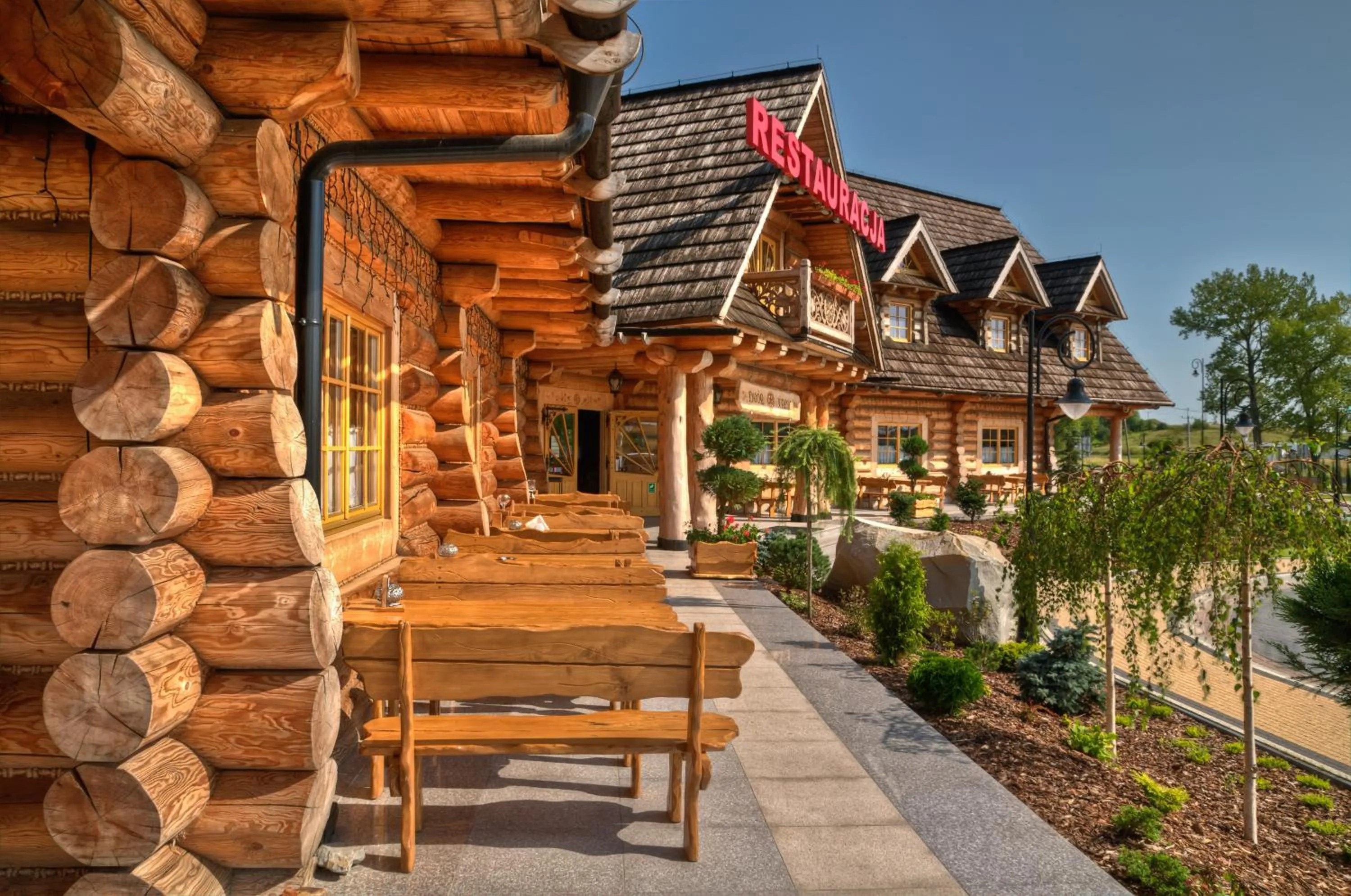 Patio in Dwór Kresowy