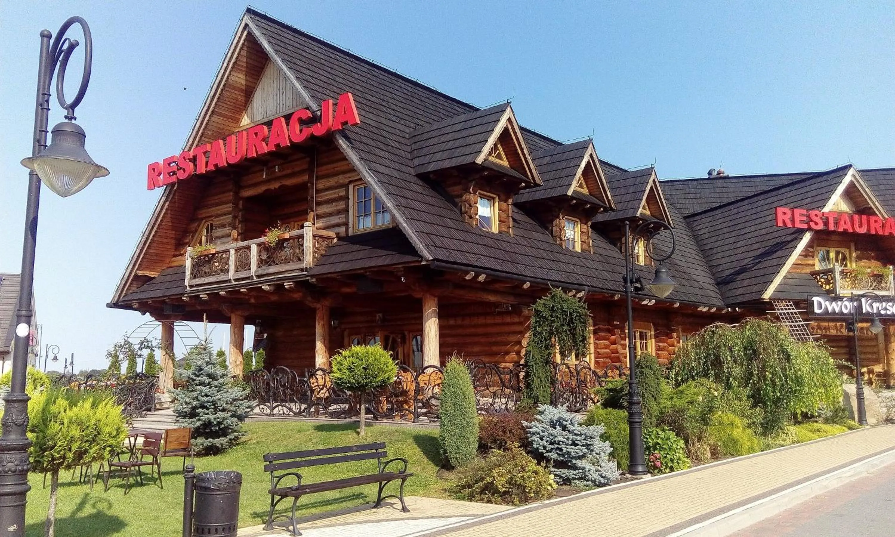 Balcony/Terrace in Dwór Kresowy