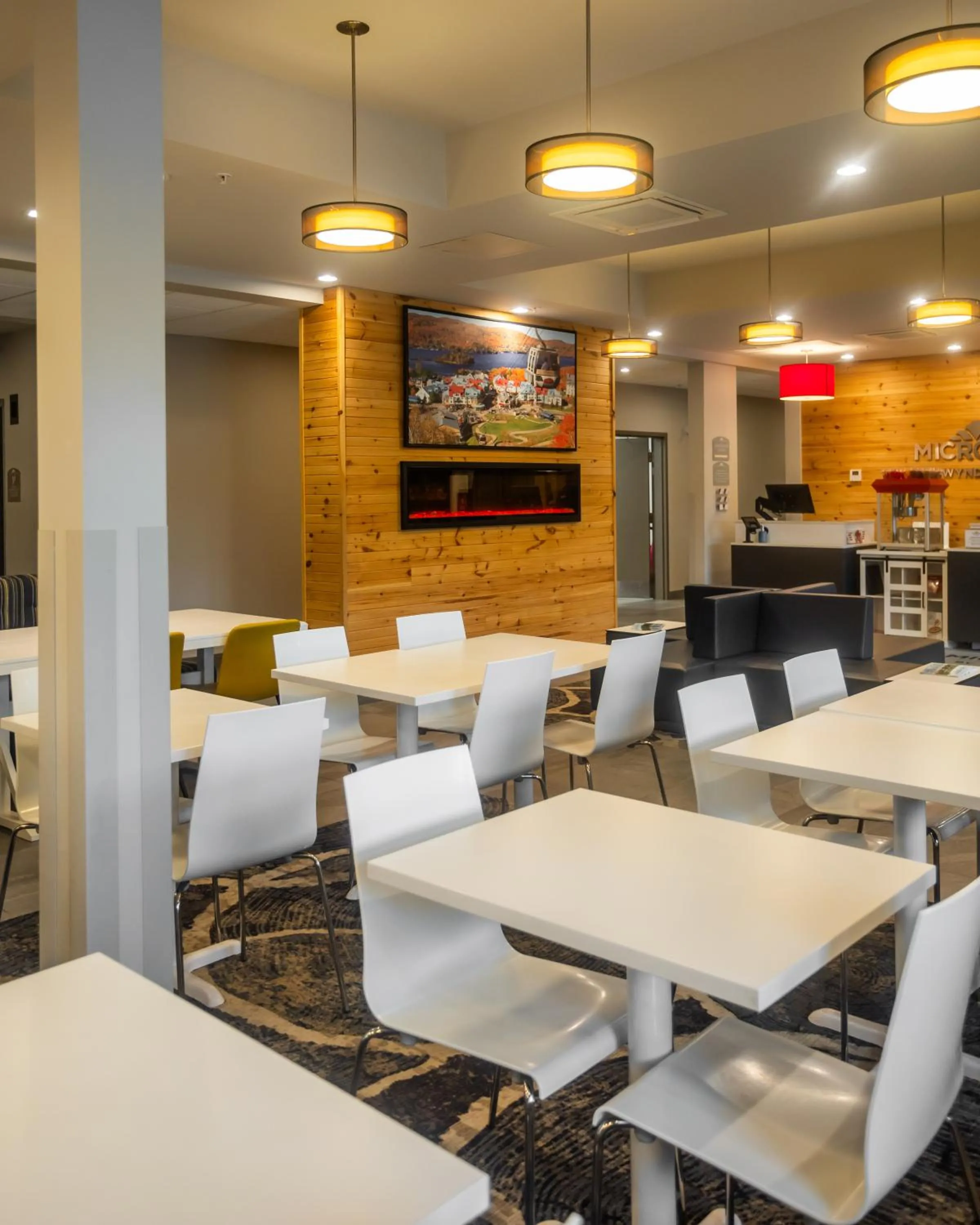 Breakfast in Microtel Inn & Suites by Wyndham Mont Tremblant