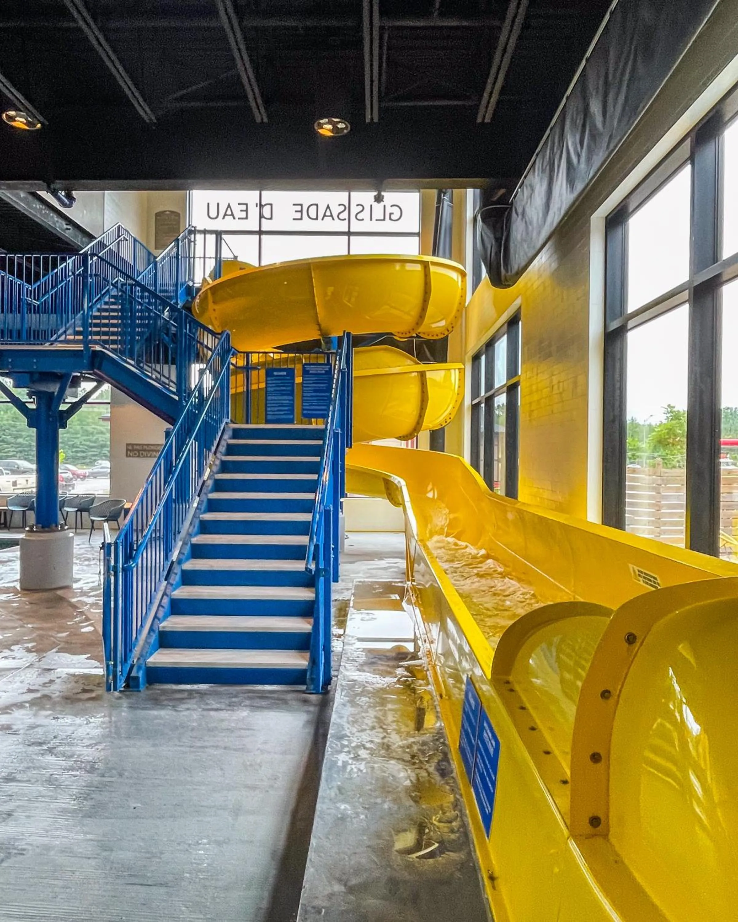 Aqua park in Microtel Inn & Suites by Wyndham Mont Tremblant