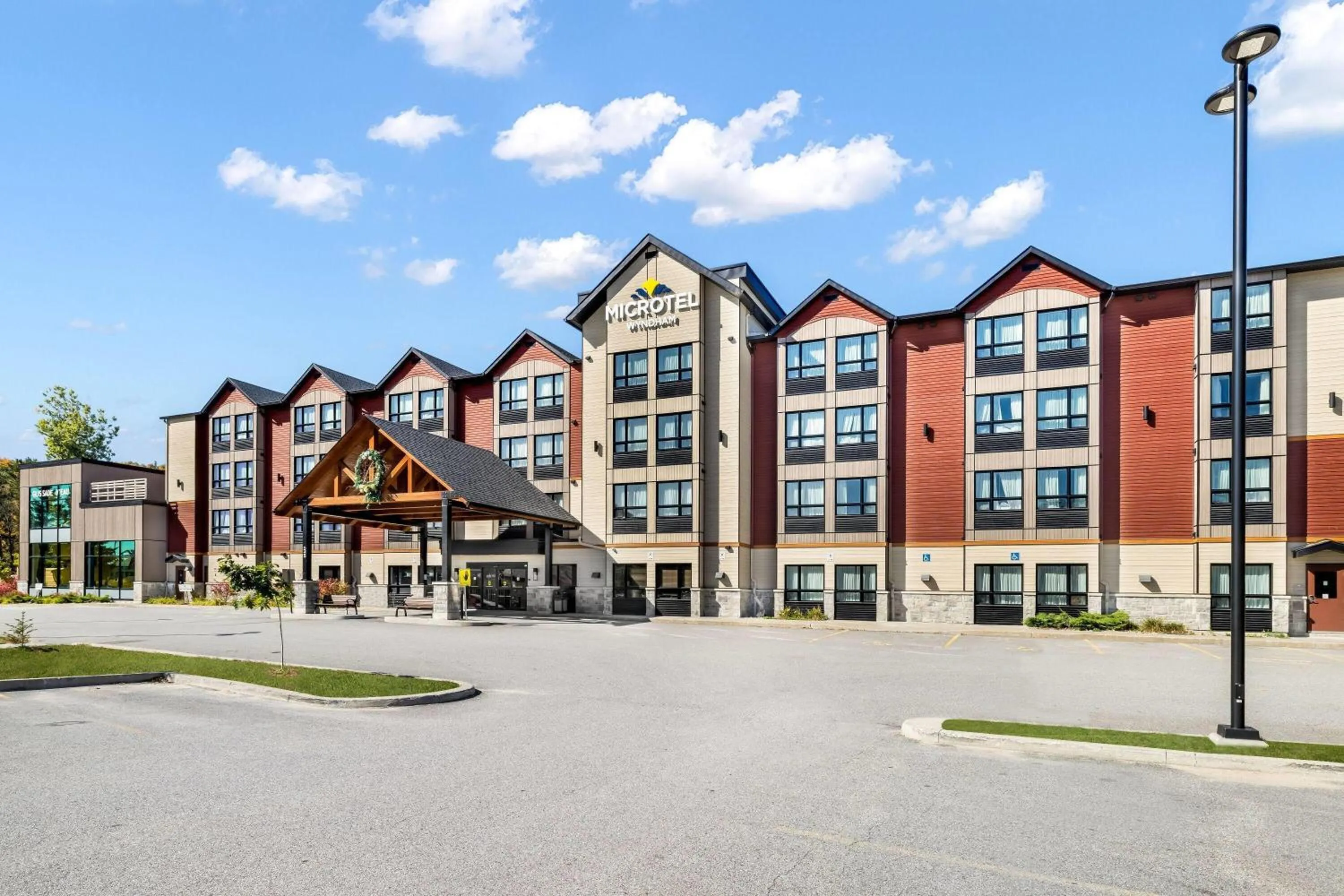 Property building in Microtel Inn & Suites by Wyndham Mont Tremblant