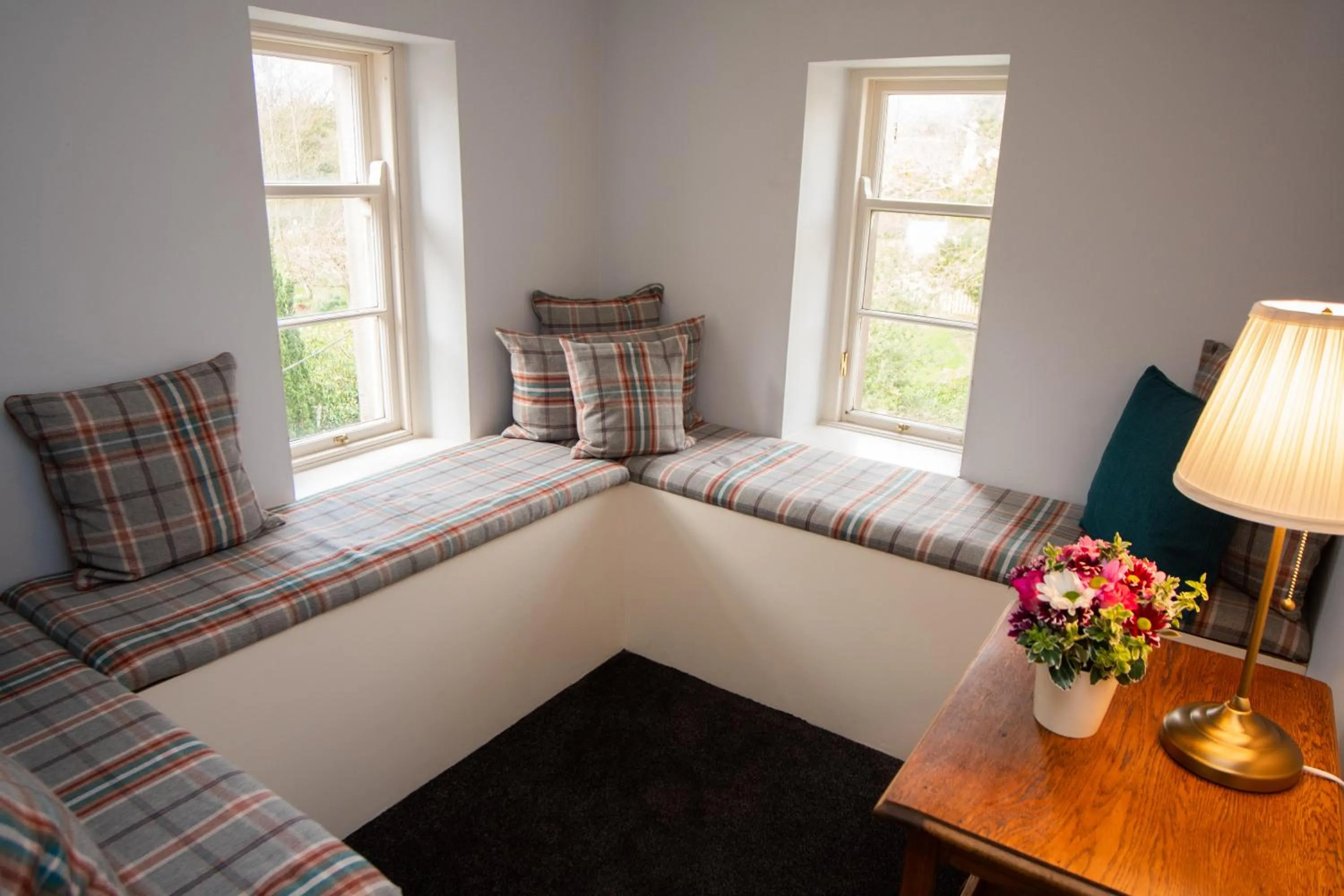 Bed in Chirnside Hall Hotel