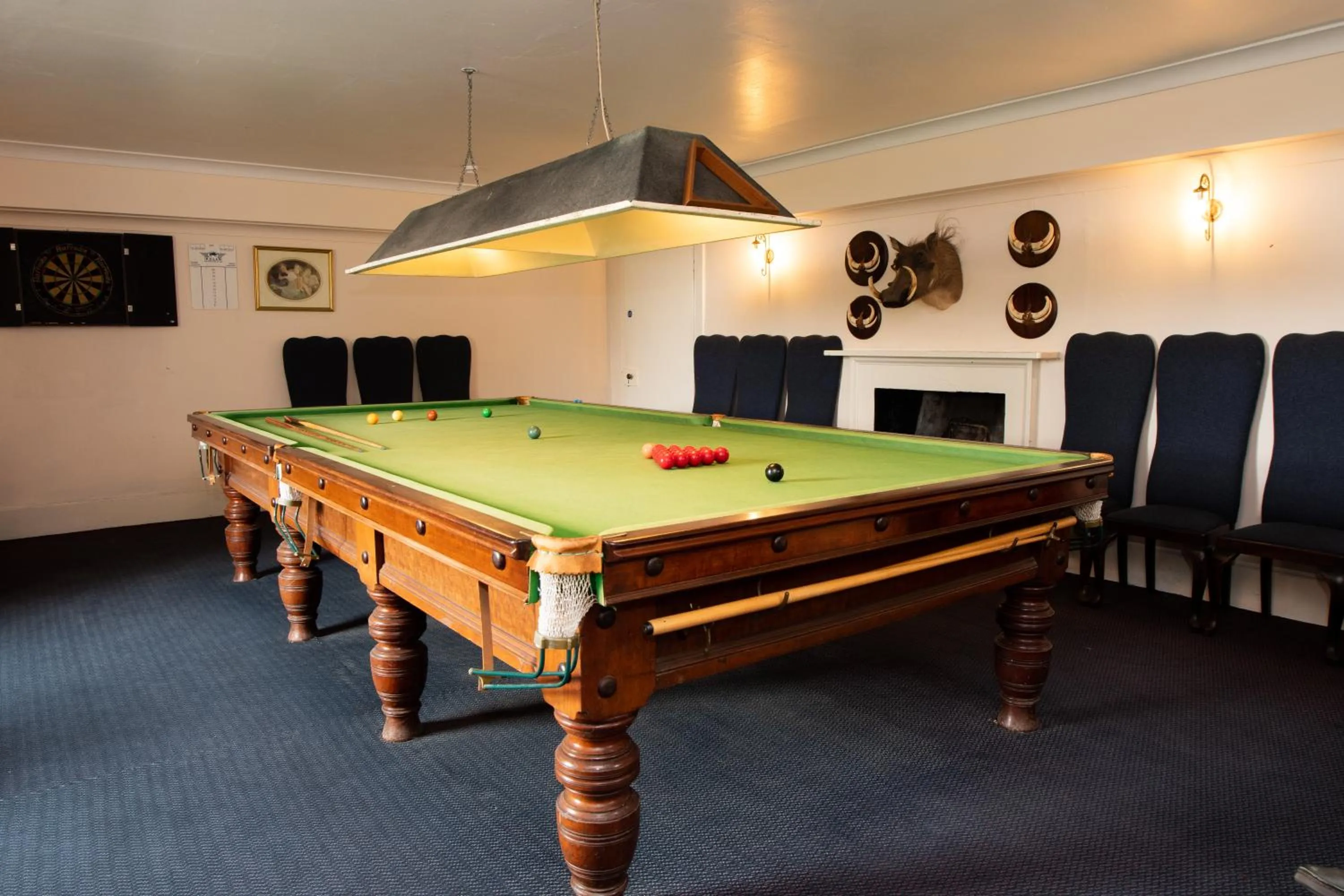 Billiard in Chirnside Hall Hotel