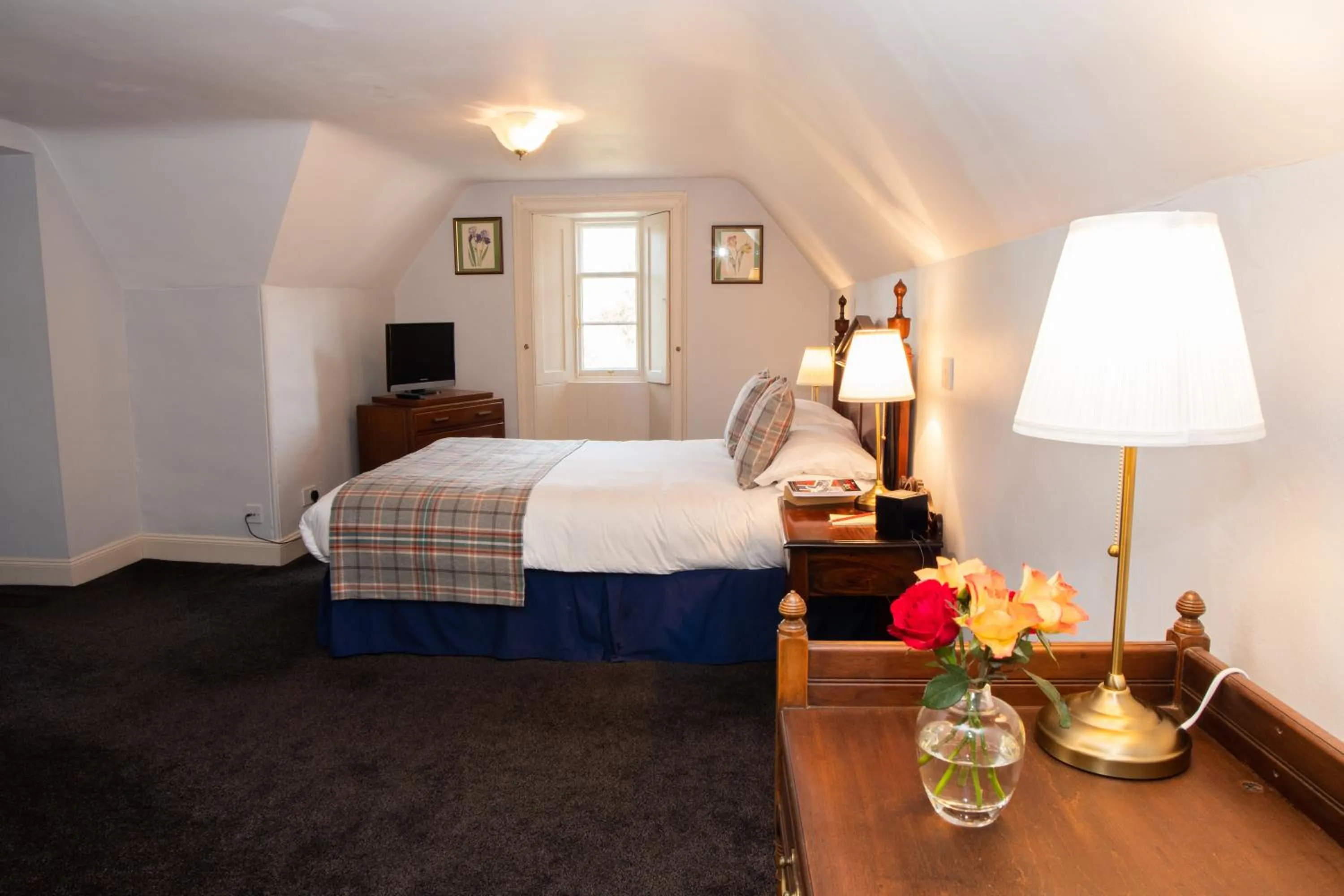 Bed in Chirnside Hall Hotel