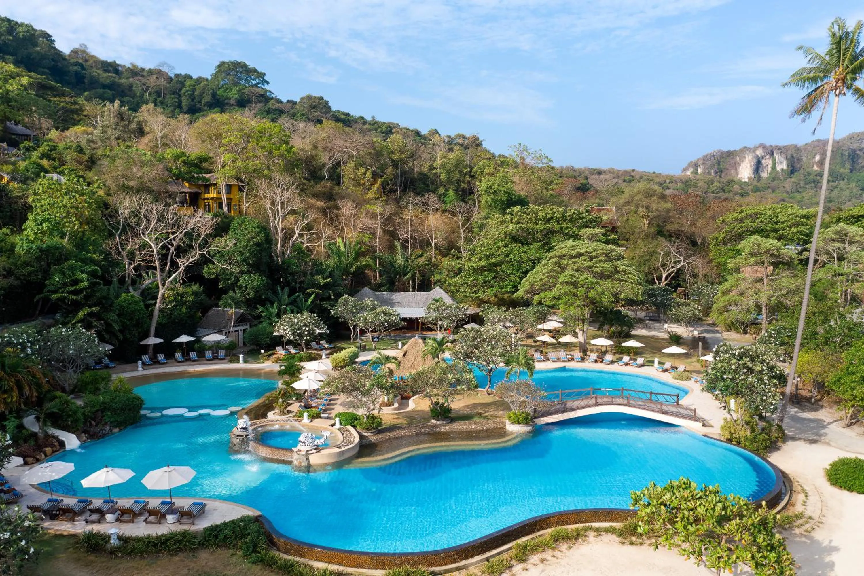 Swimming pool in SAii Phi Phi Island Village