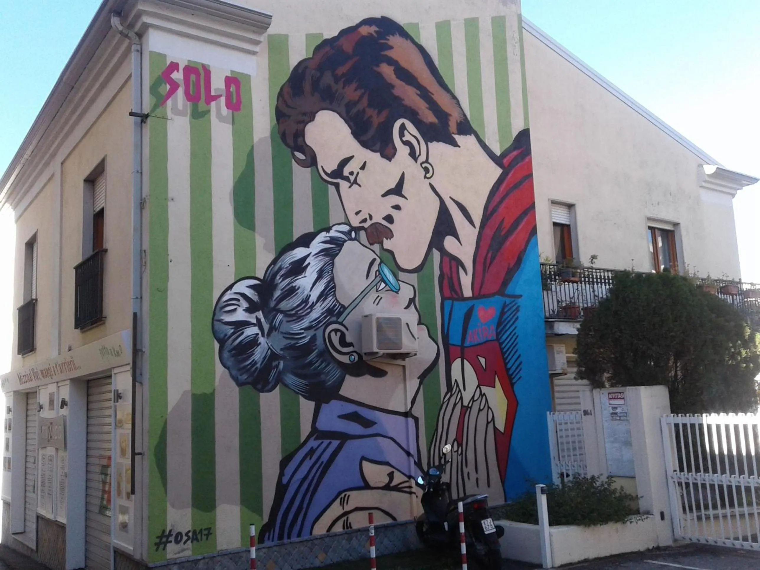 Street view in A Casa Di Luca