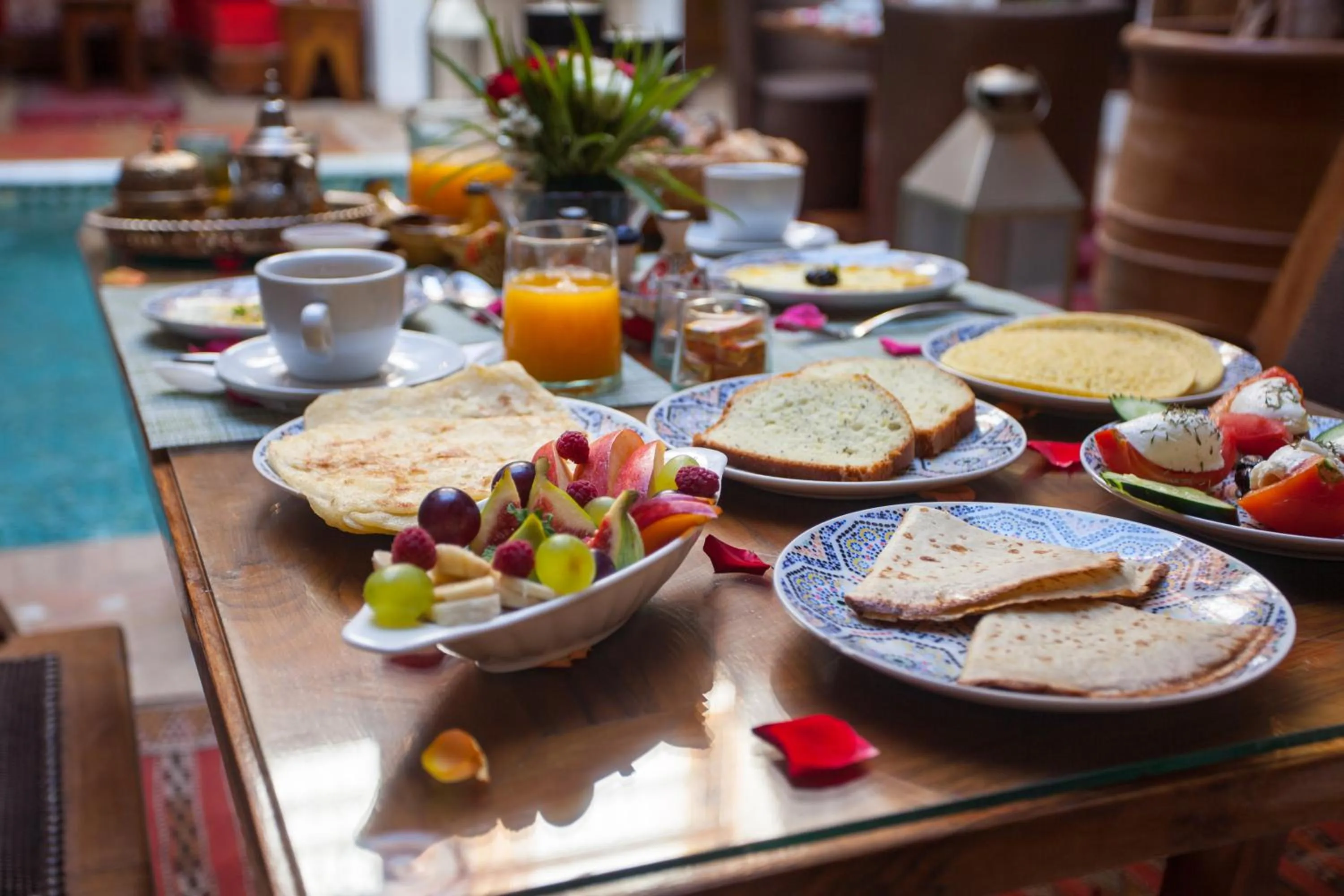 Food in Riad Melhoun & Spa