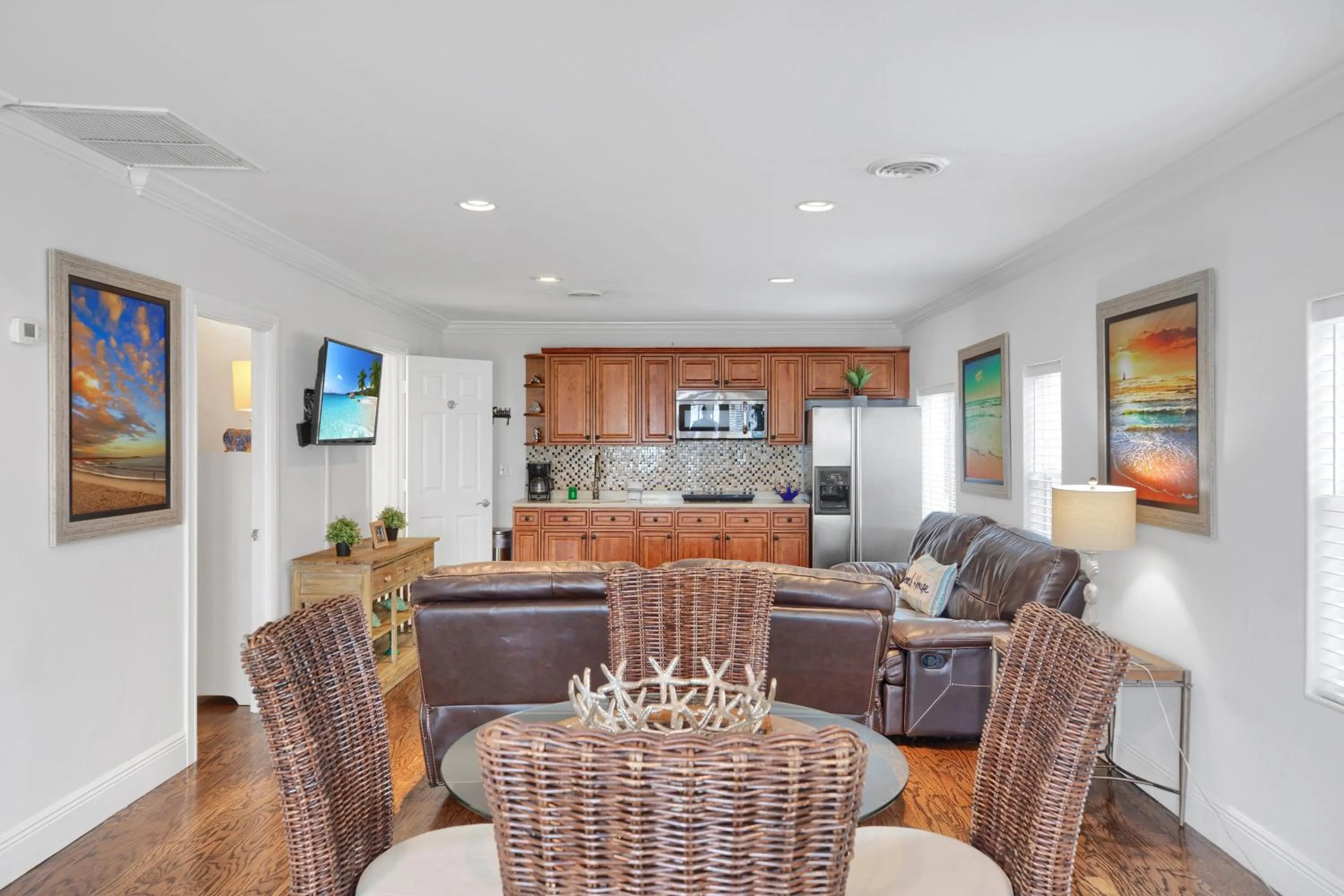 Living room in Atlantic Bay Resort