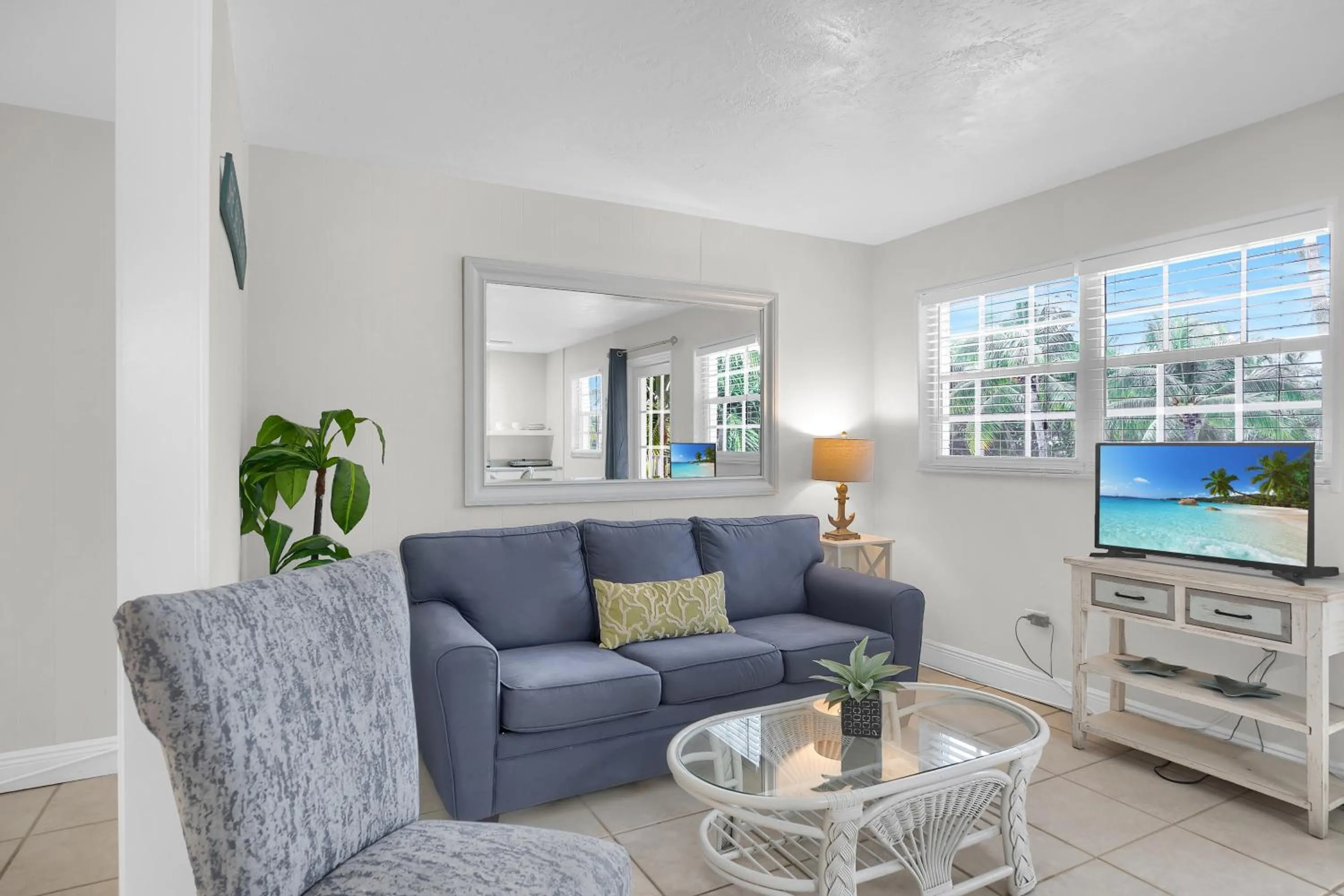Living room in Atlantic Bay Resort
